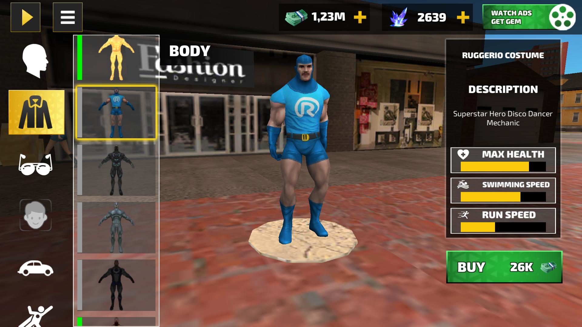 اسکرین شات 1 بازی Rope Hero: Vice Town