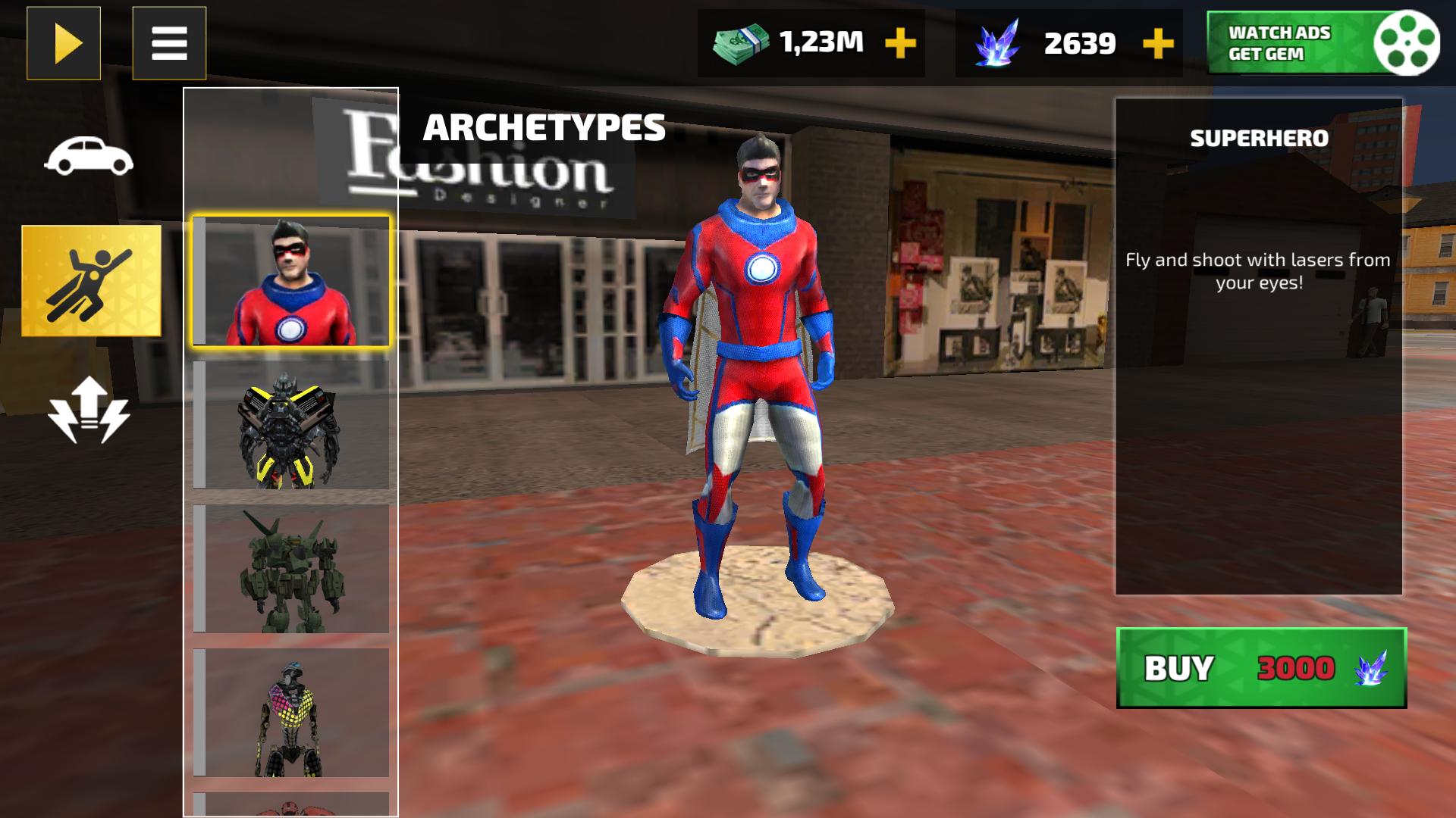 اسکرین شات 3 بازی Rope Hero: Vice Town