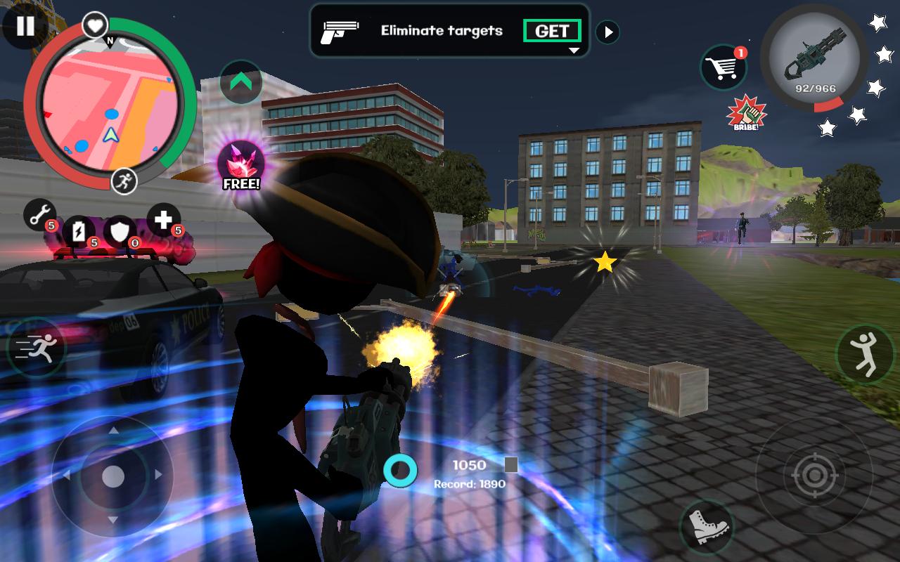 اسکرین شات 5 بازی Stick Rope Hero 2
