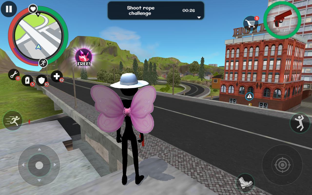 اسکرین شات 7 بازی Stick Rope Hero 2