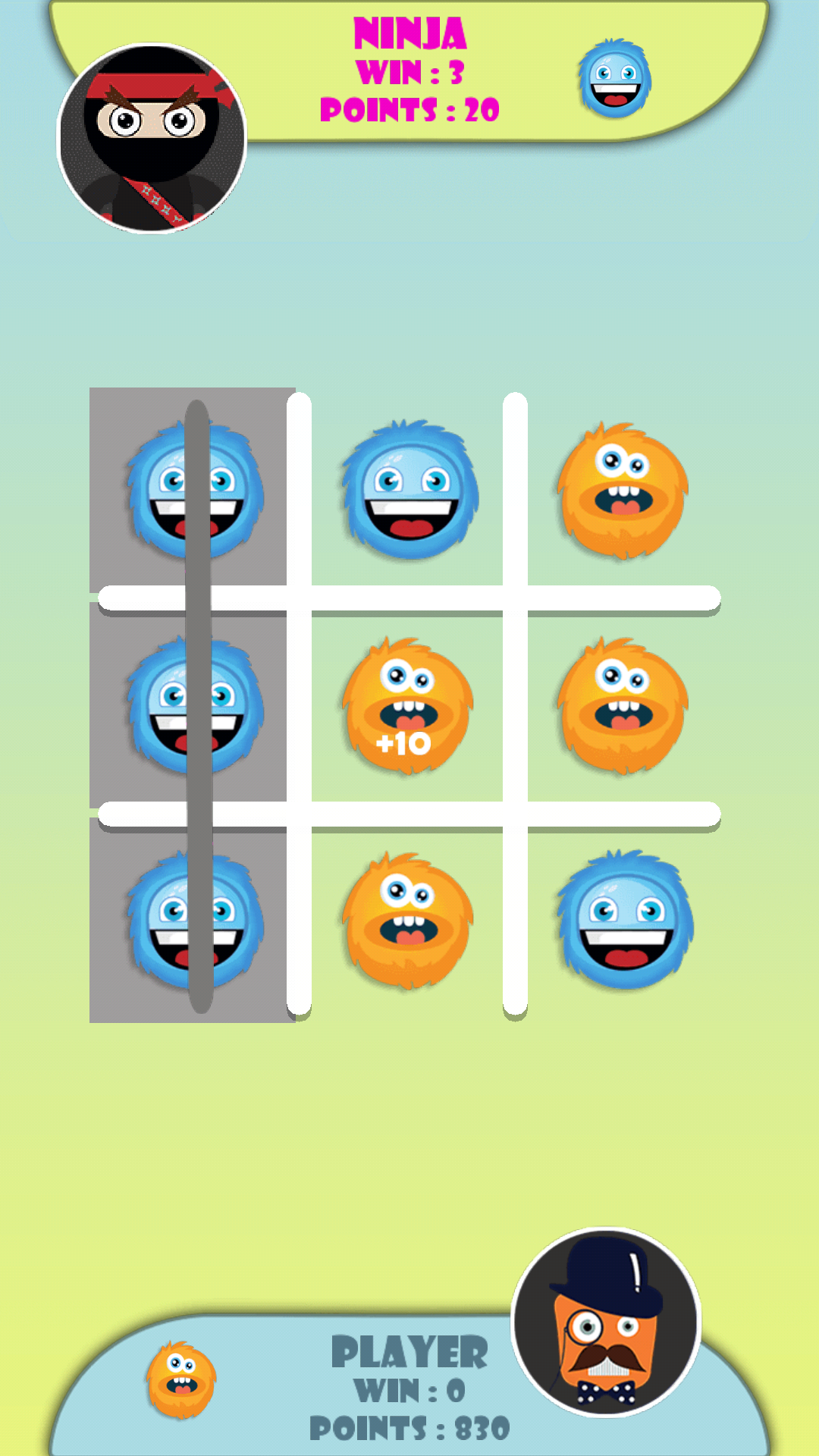 اسکرین شات 5 بازی Tic tac toe multiplayer game