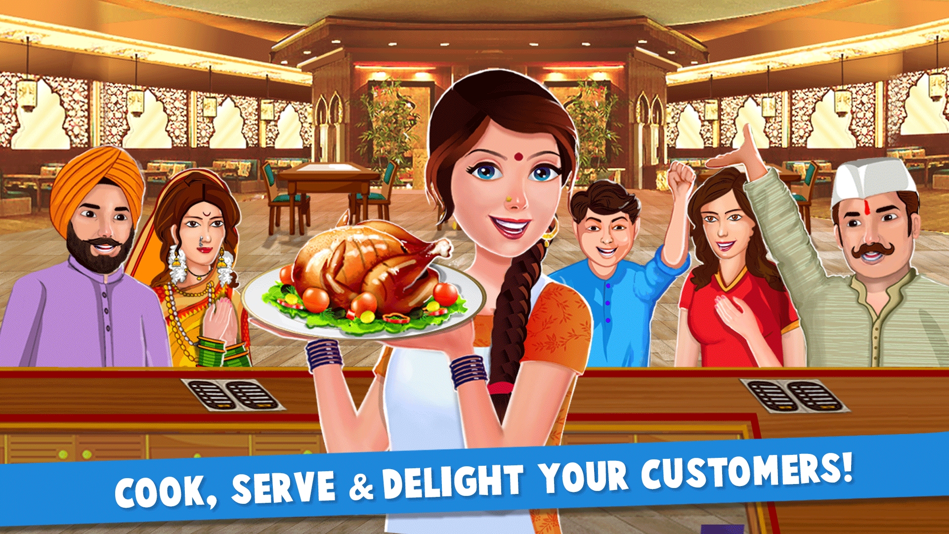اسکرین شات 5 بازی Indian Kitchen Cooking Games