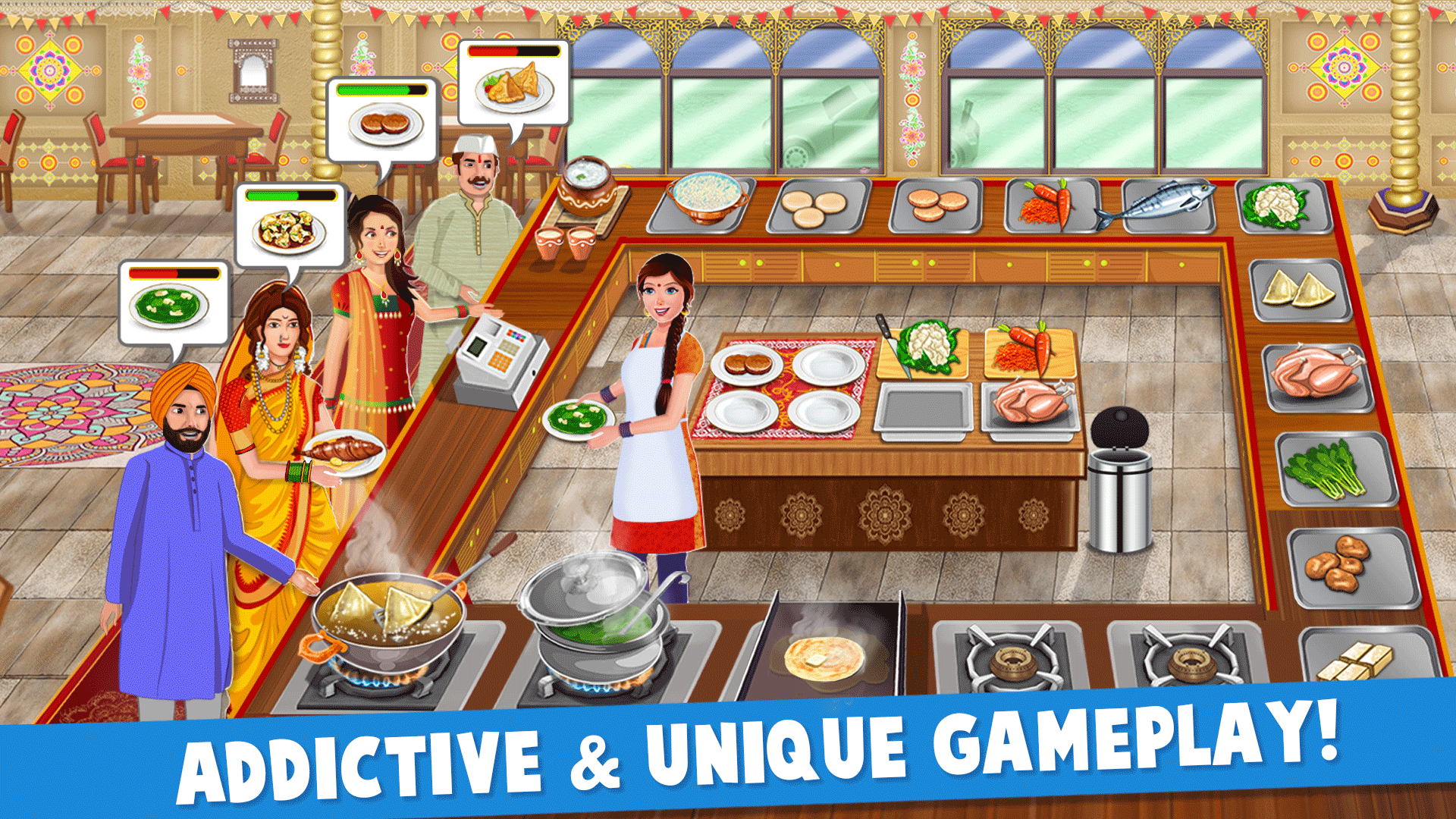 اسکرین شات 7 بازی Indian Kitchen Cooking Games
