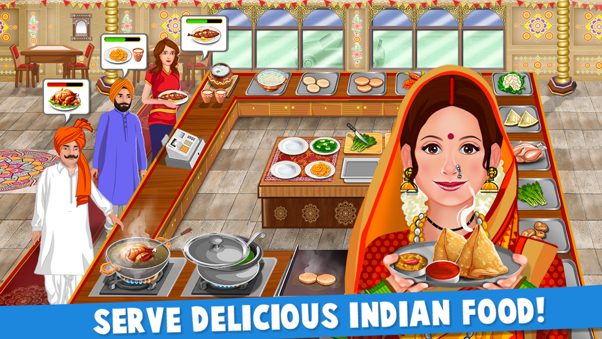 اسکرین شات 8 بازی Indian Kitchen Cooking Games