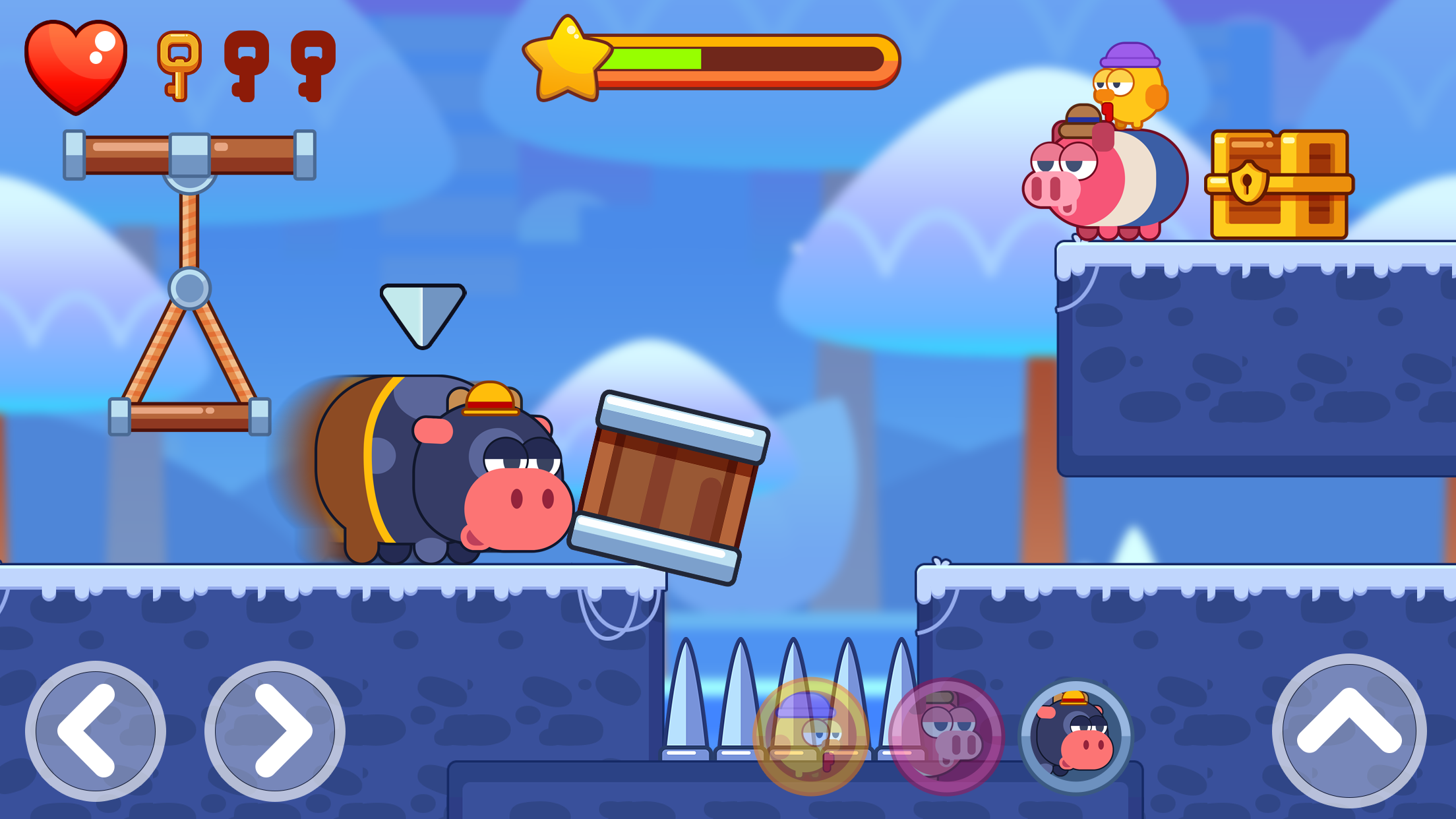 اسکرین شات 3 بازی Farm Evo - Piggy Adventure