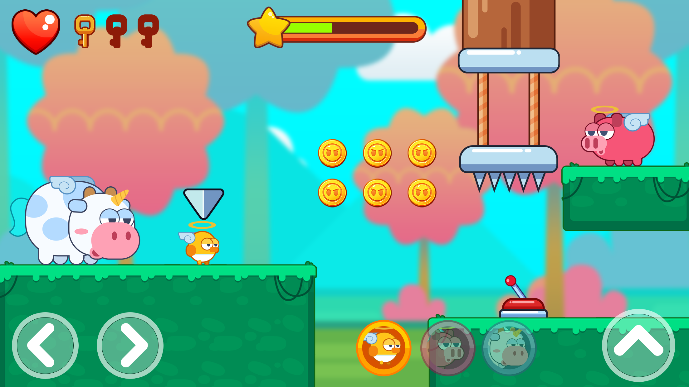 اسکرین شات 2 بازی Farm Evo - Piggy Adventure