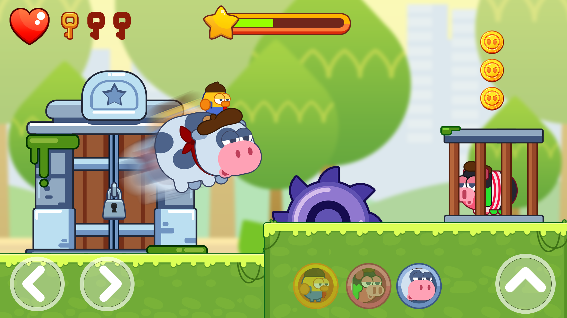 اسکرین شات 4 بازی Farm Evo - Piggy Adventure
