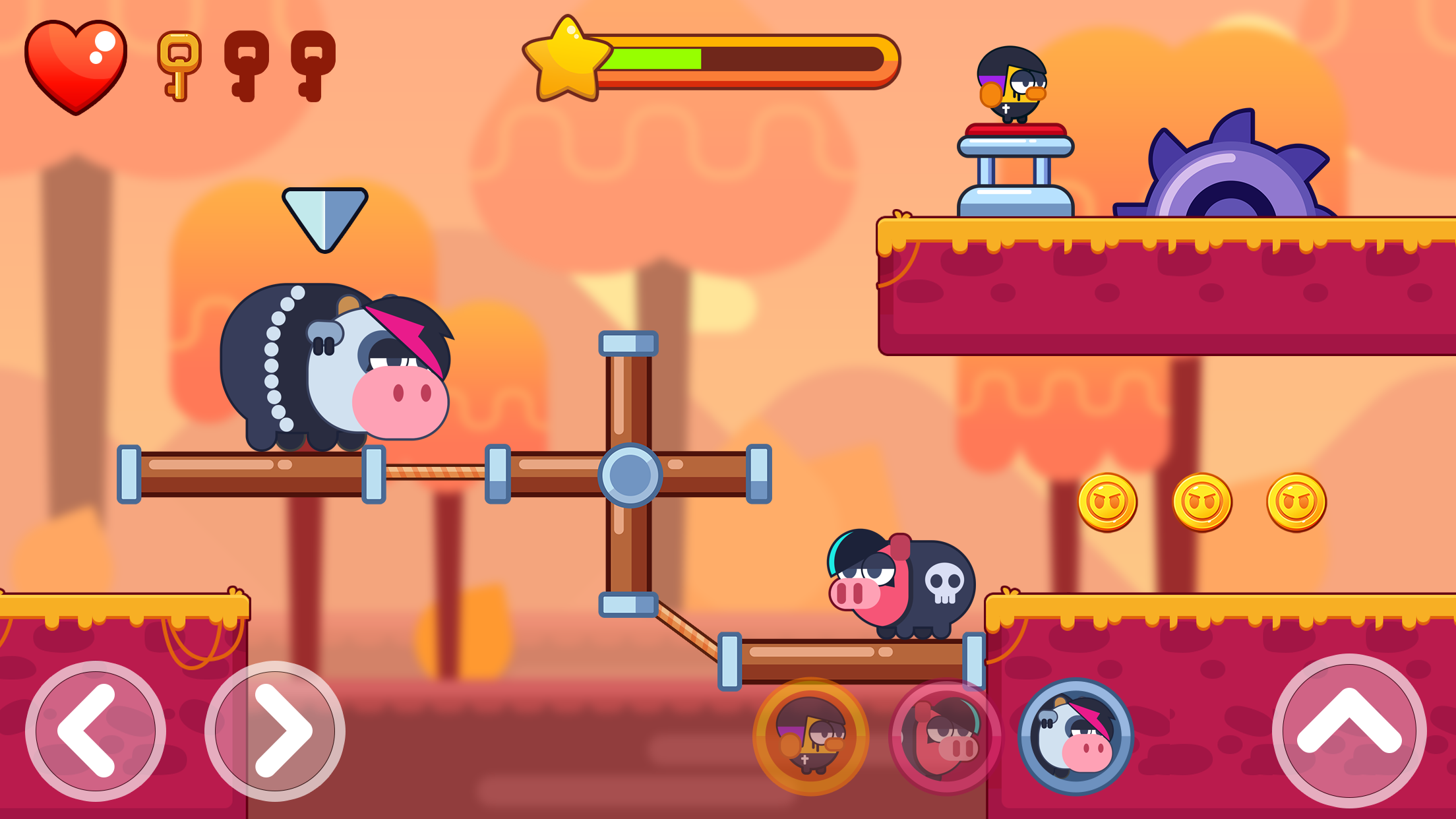 اسکرین شات 1 بازی Farm Evo - Piggy Adventure