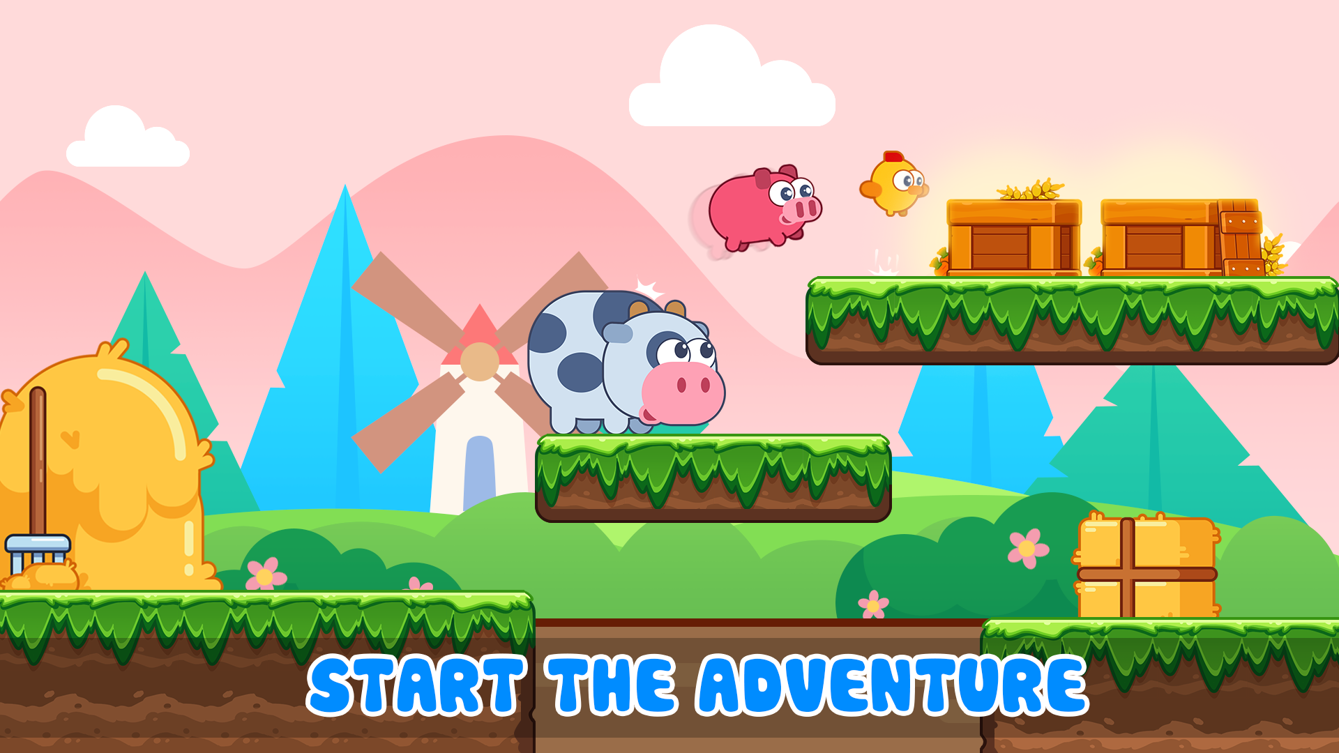 اسکرین شات 4 بازی Farm Island - Cow Pig Chicken