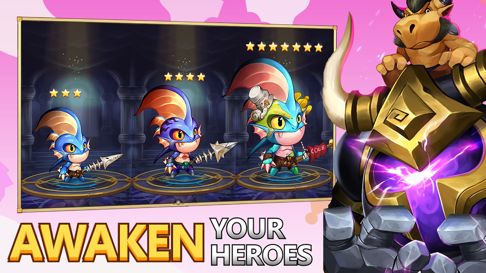 اسکرین شات 1 بازی Heroes Legend: Idle Battle War