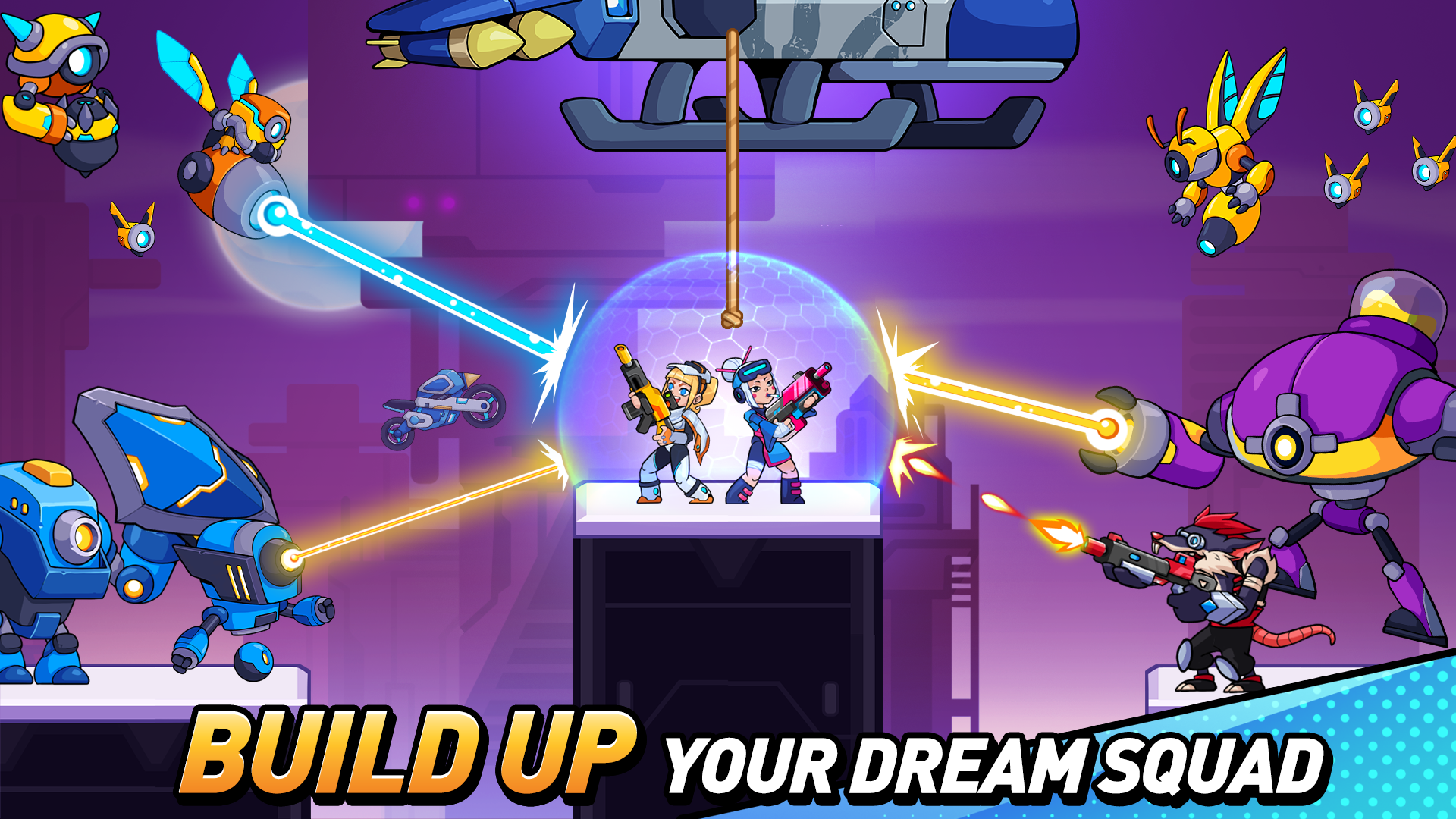 اسکرین شات 1 بازی Metal Fire - Space Invader