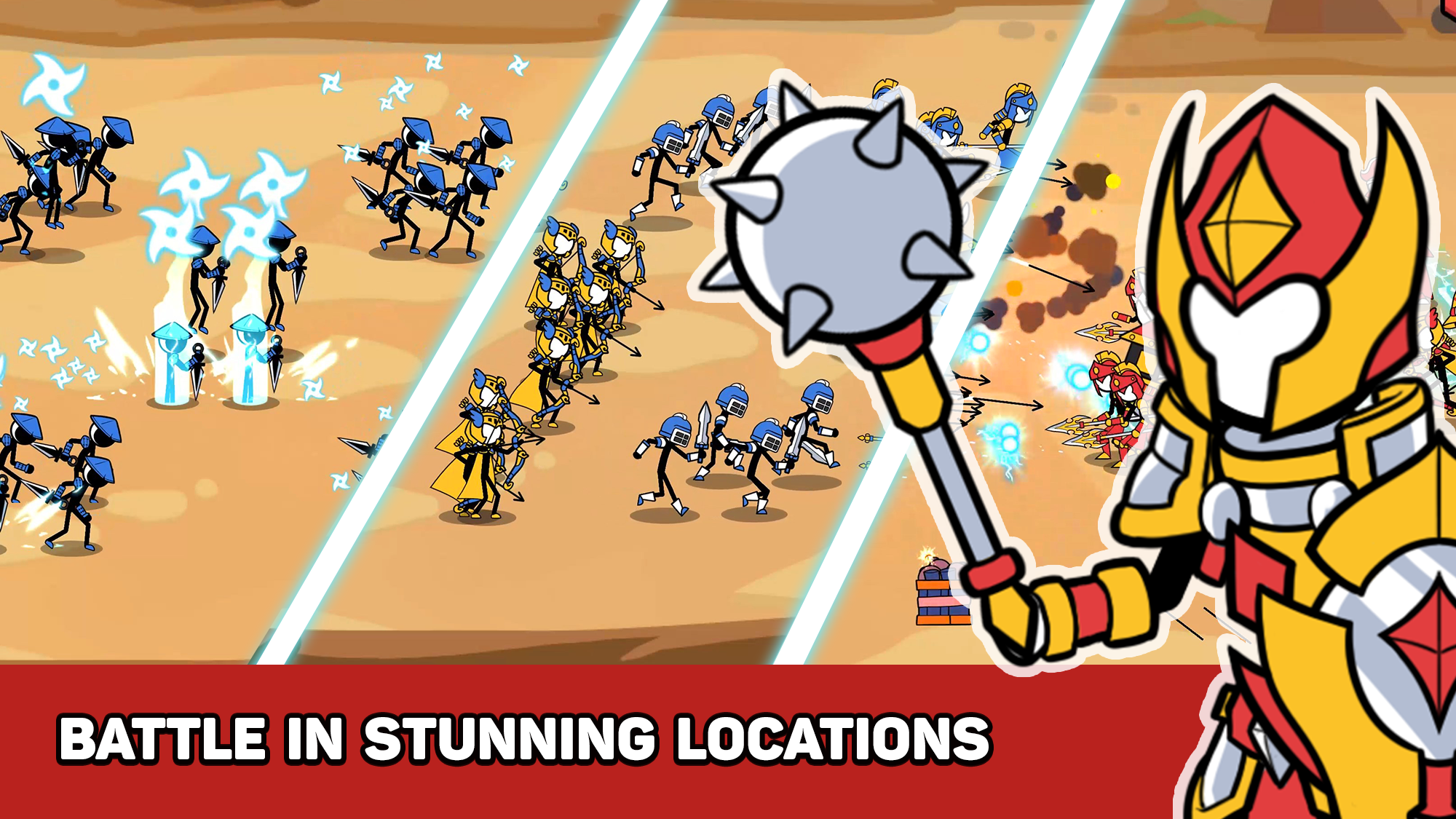 اسکرین شات 2 بازی Stick Combat: Battle Simulator
