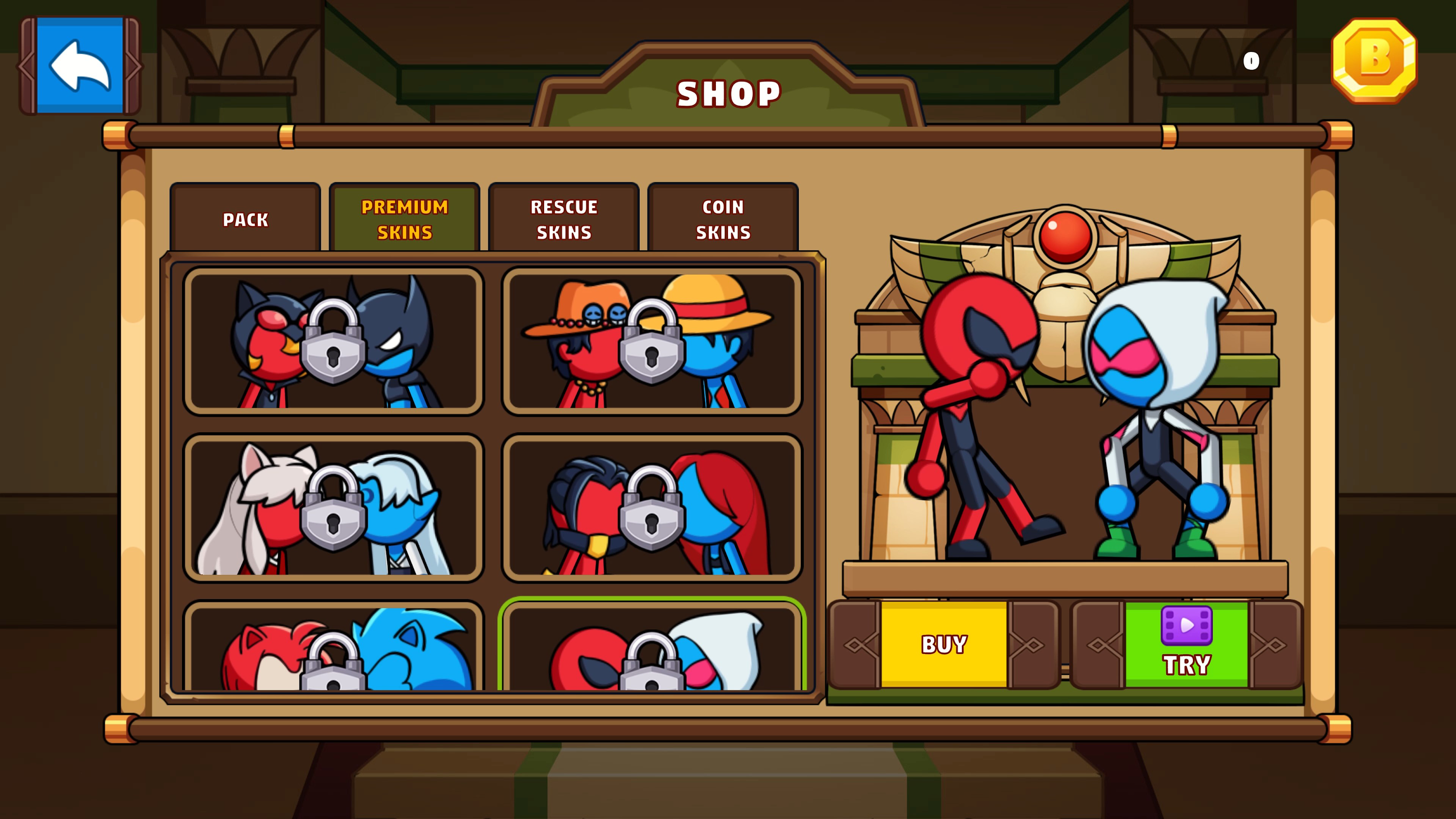 اسکرین شات 4 بازی Stick Red Blue: Mystery Quest
