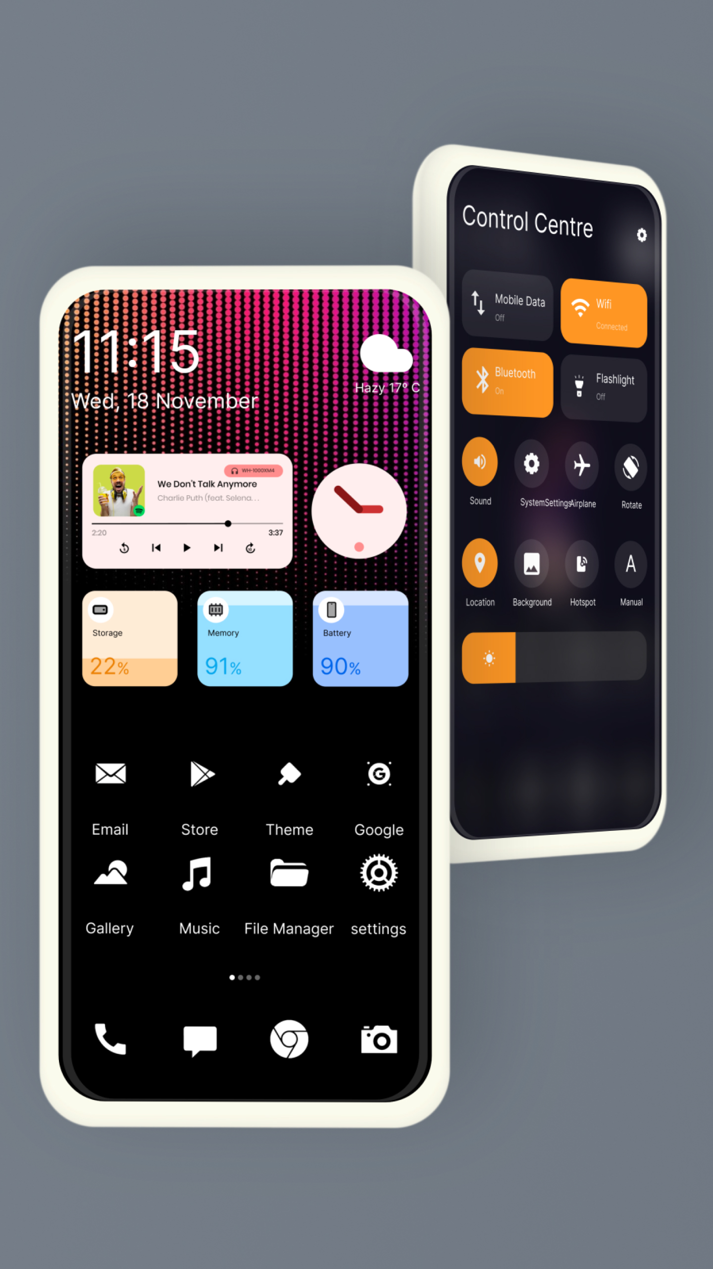 اسکرین شات 2 برنامه Dark Mode Launcher
