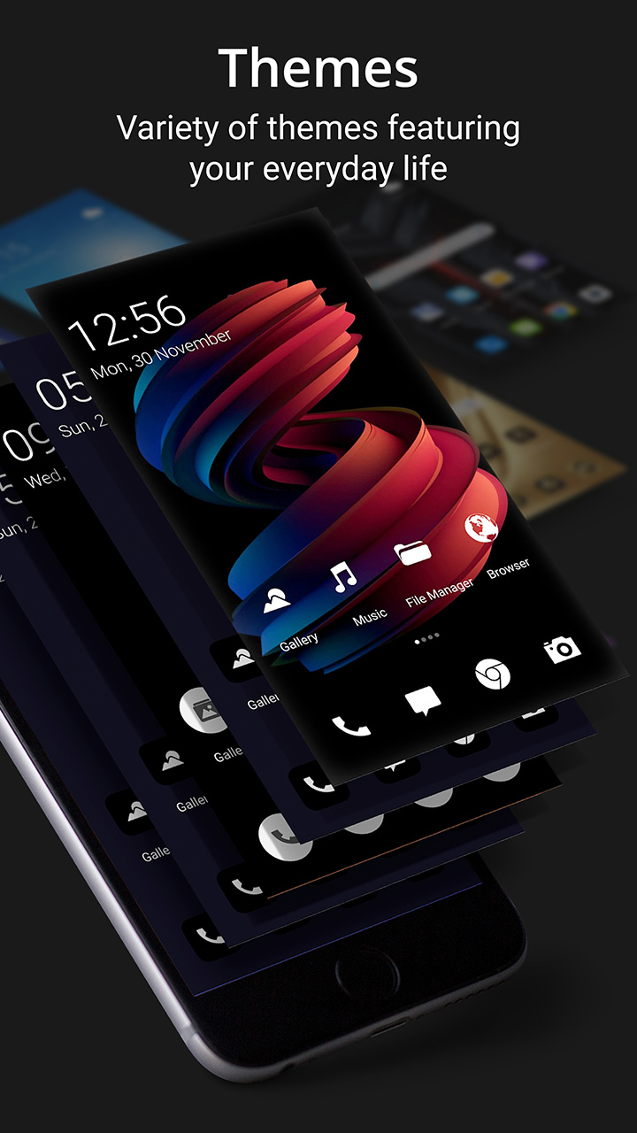 اسکرین شات 6 برنامه Dark Mode Launcher
