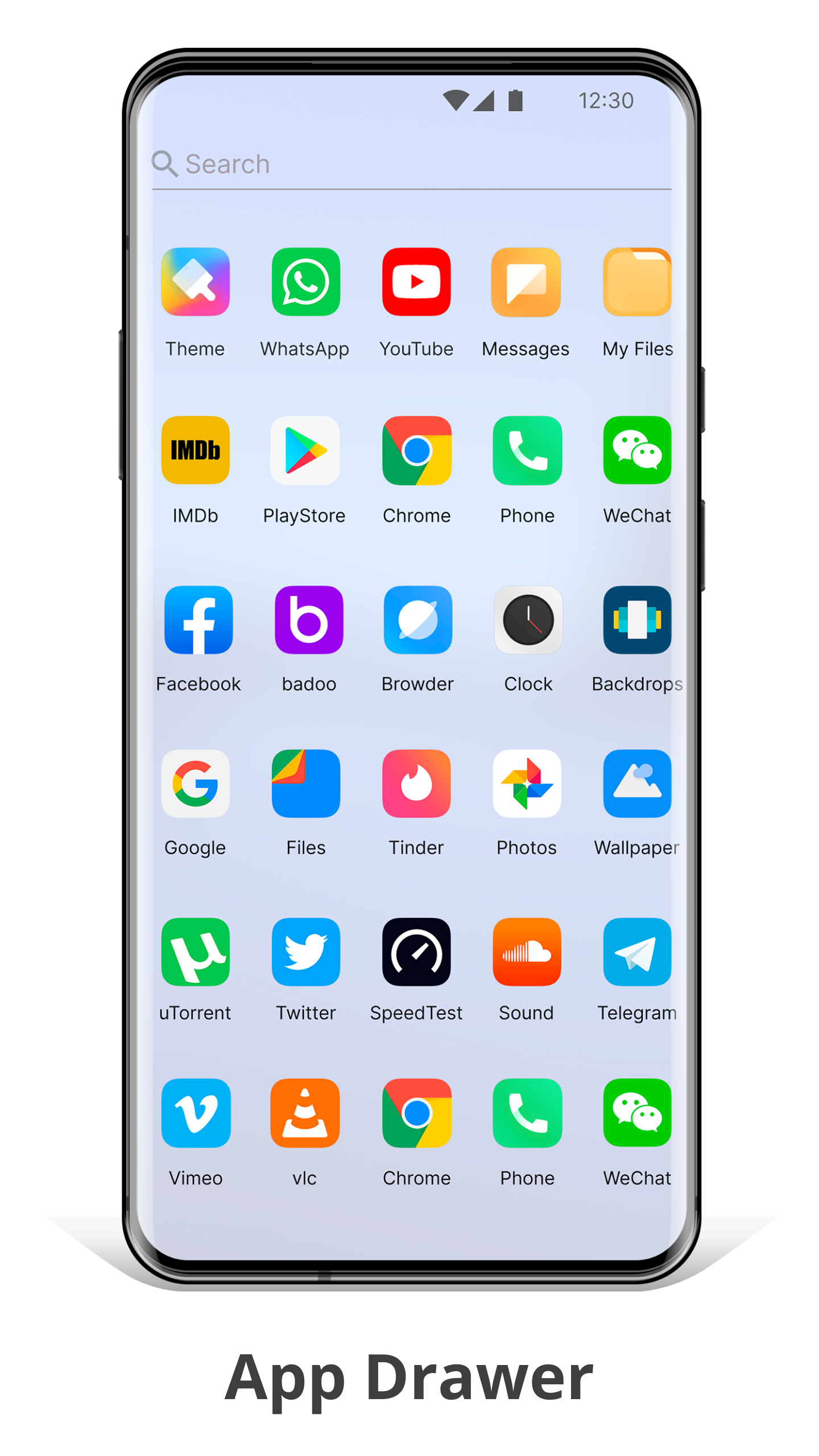 اسکرین شات 3 برنامه M Launcher
