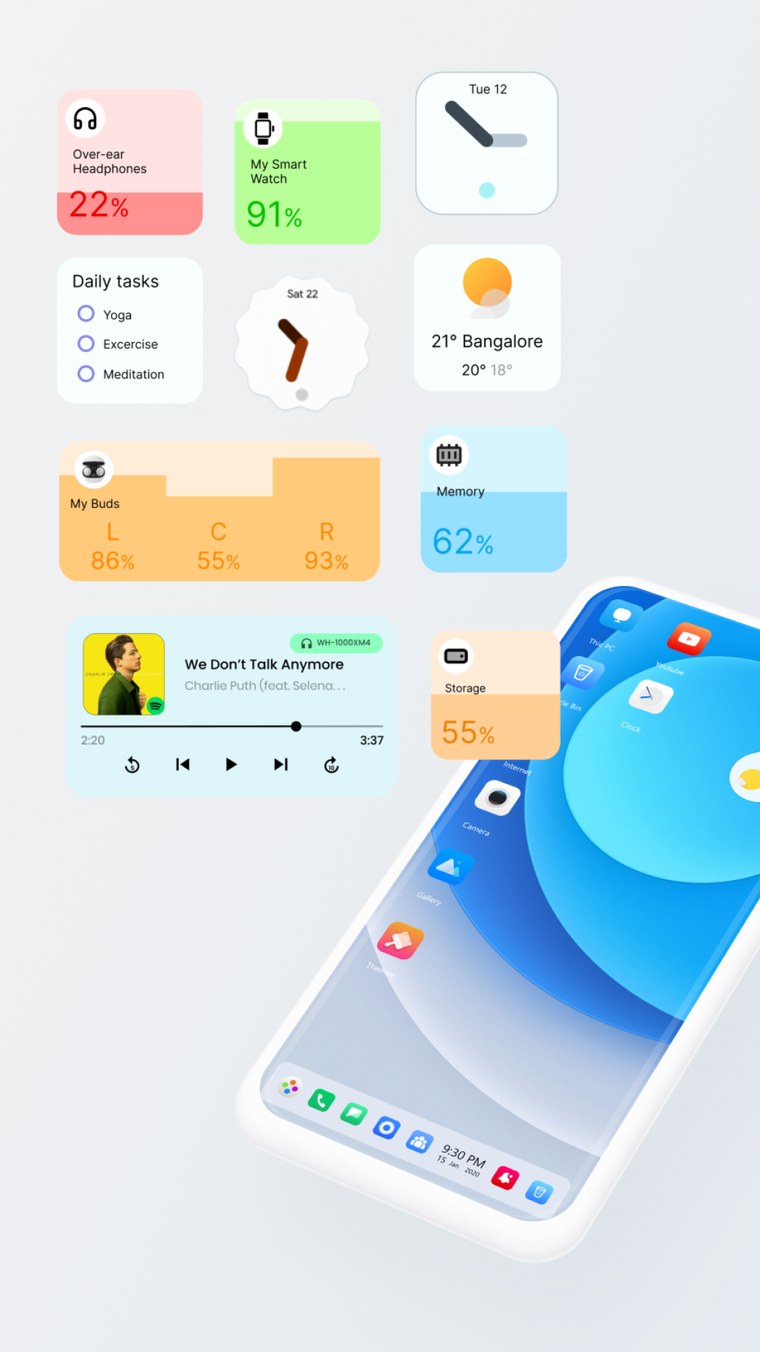 اسکرین شات 6 برنامه U Launcher