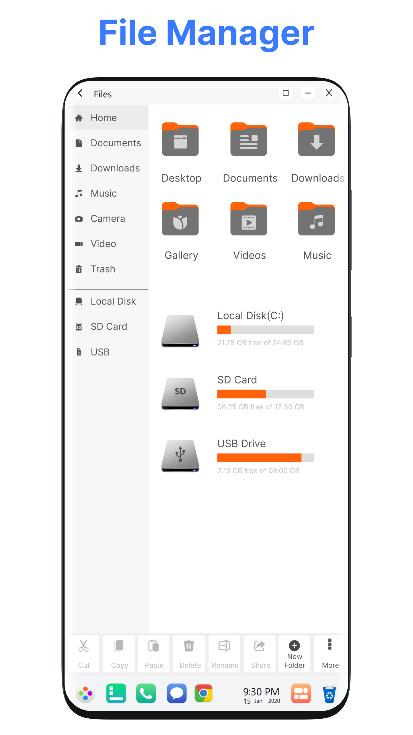 اسکرین شات 6 برنامه U Launcher