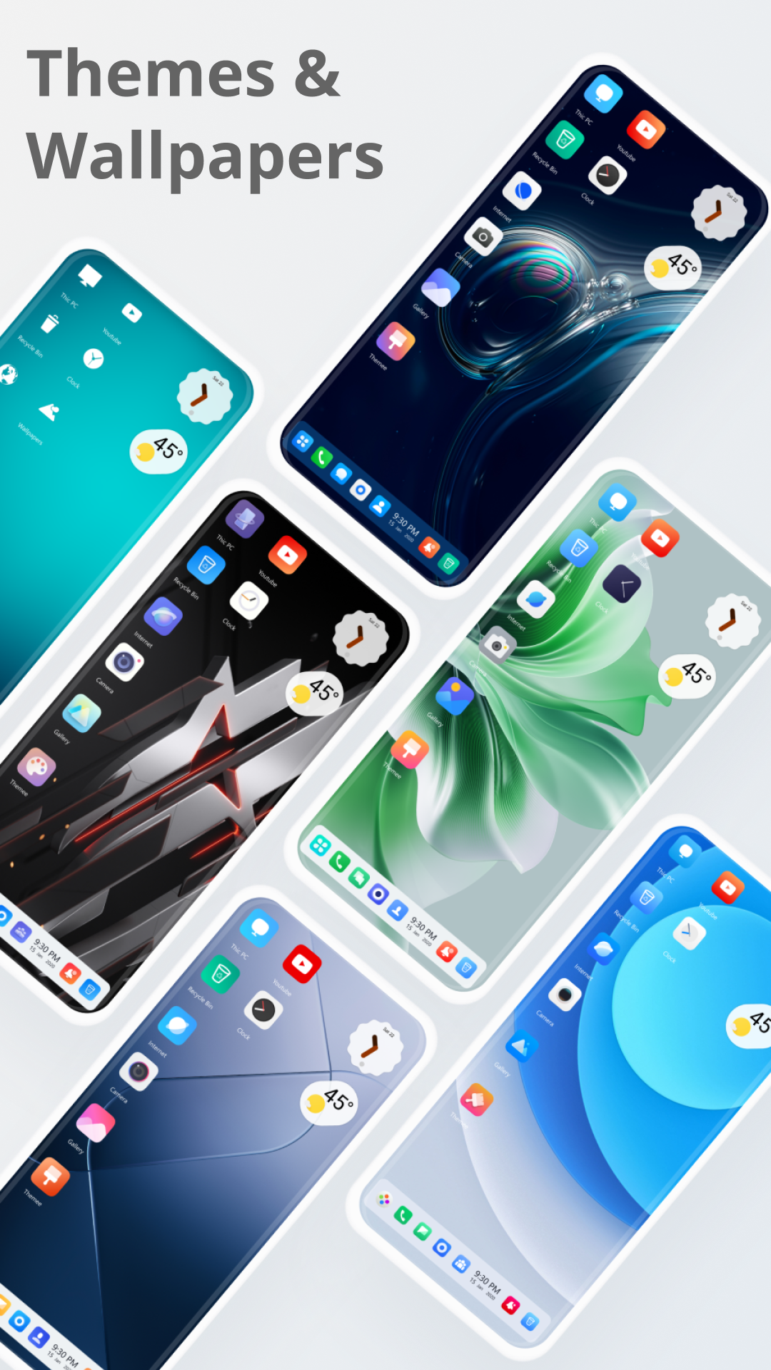 اسکرین شات 4 برنامه U Launcher