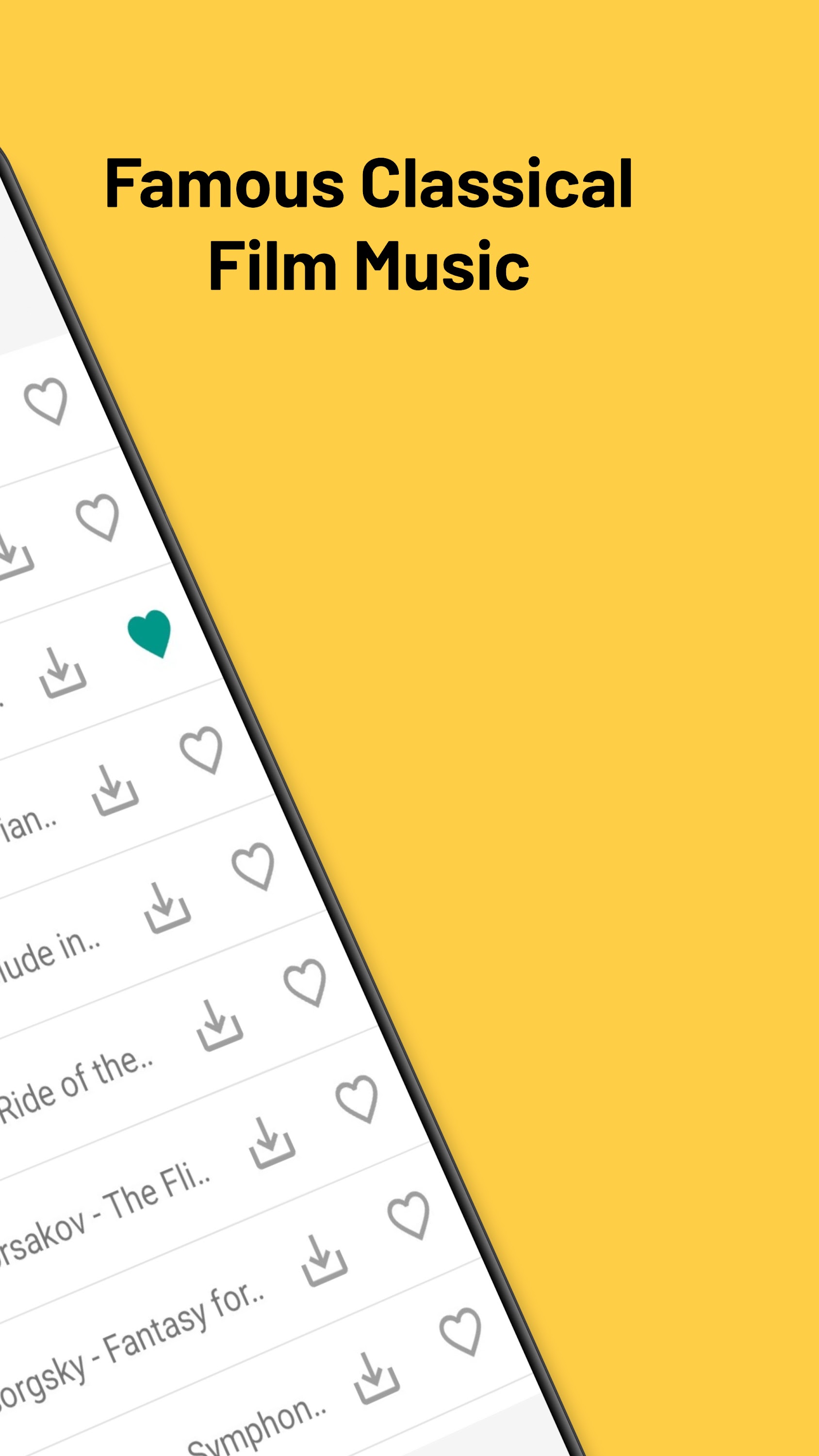 اسکرین شات 2 برنامه Famous Classical Film Music