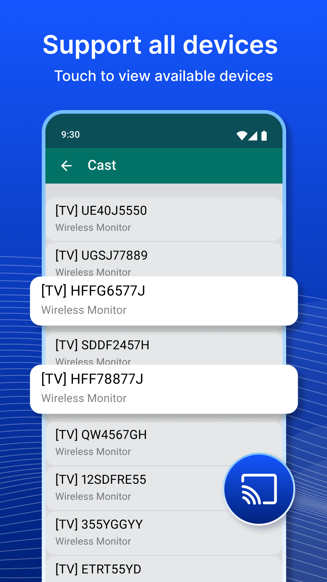 اسکرین شات 4 برنامه USB Screen Share - Phone to TV
