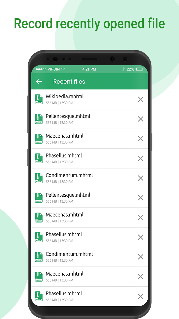 اسکرین شات 5 برنامه MHT/MHTML Viewer & PDF Convert