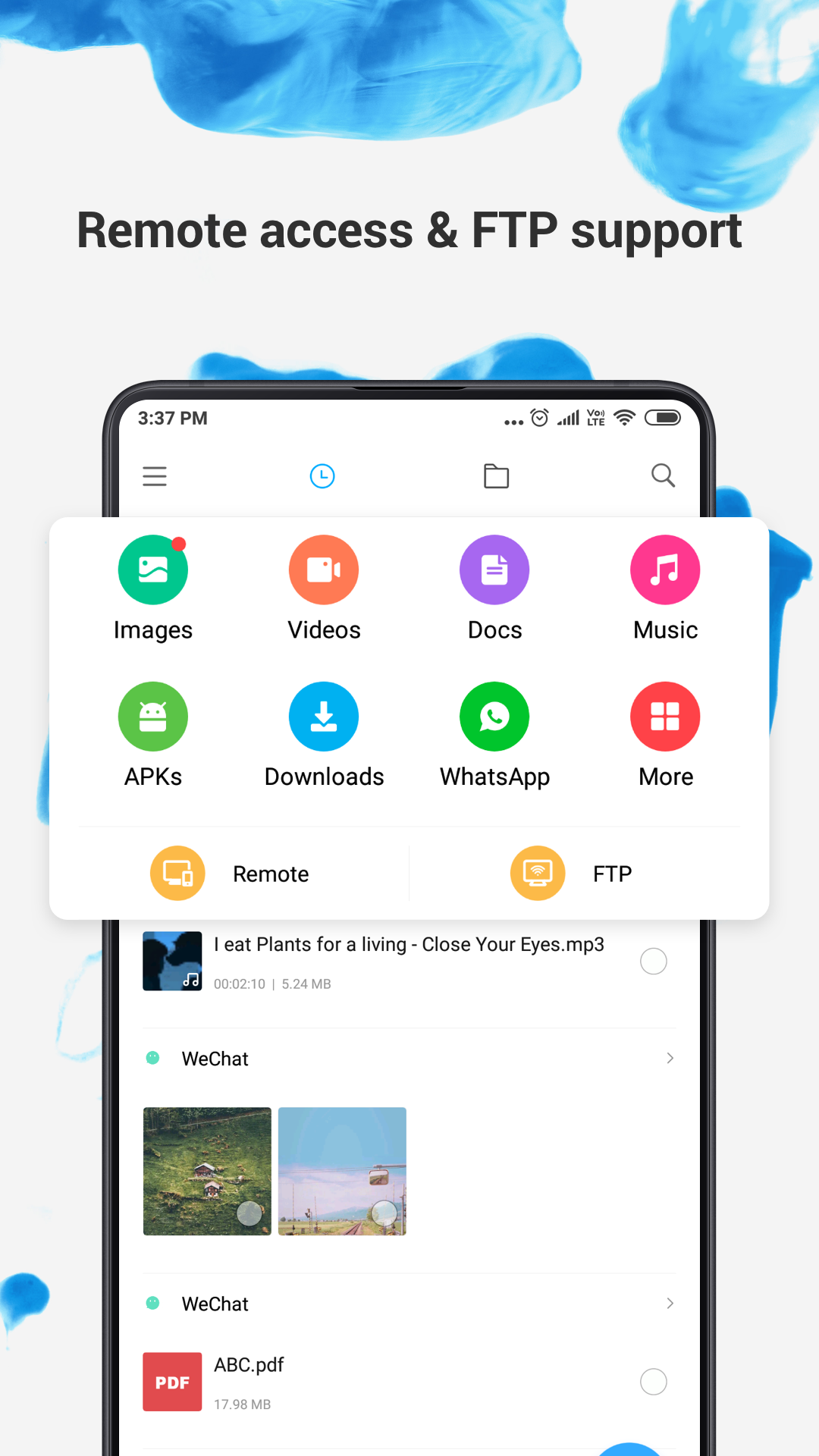 اسکرین شات 3 برنامه File Manager
