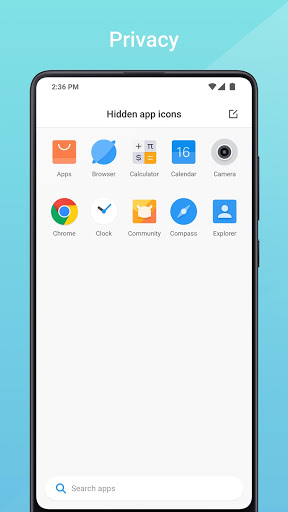 اسکرین شات 5 برنامه Mint Launcher