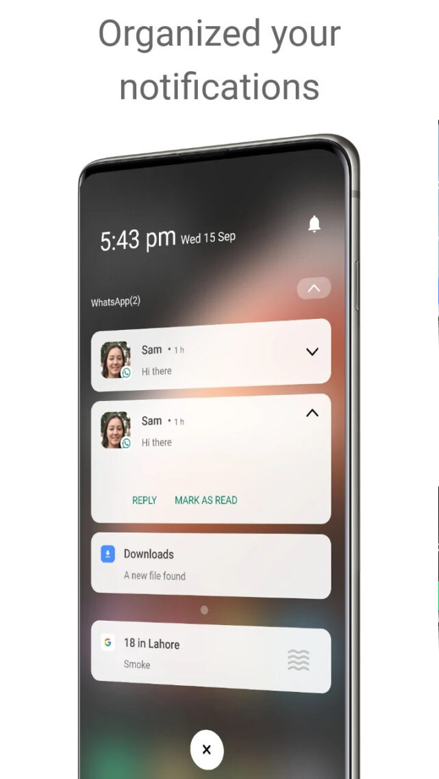 اسکرین شات 3 برنامه Mi Control Center
