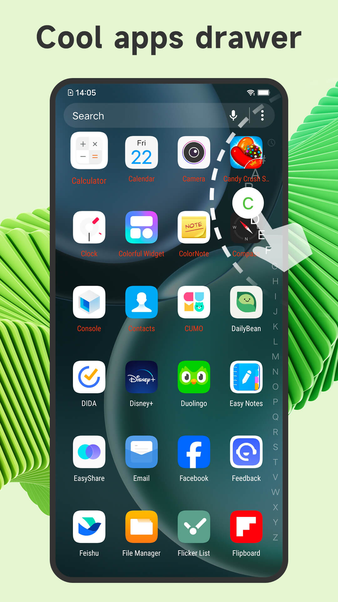 اسکرین شات 5 برنامه Cool Mi Launcher - CC Launcher
