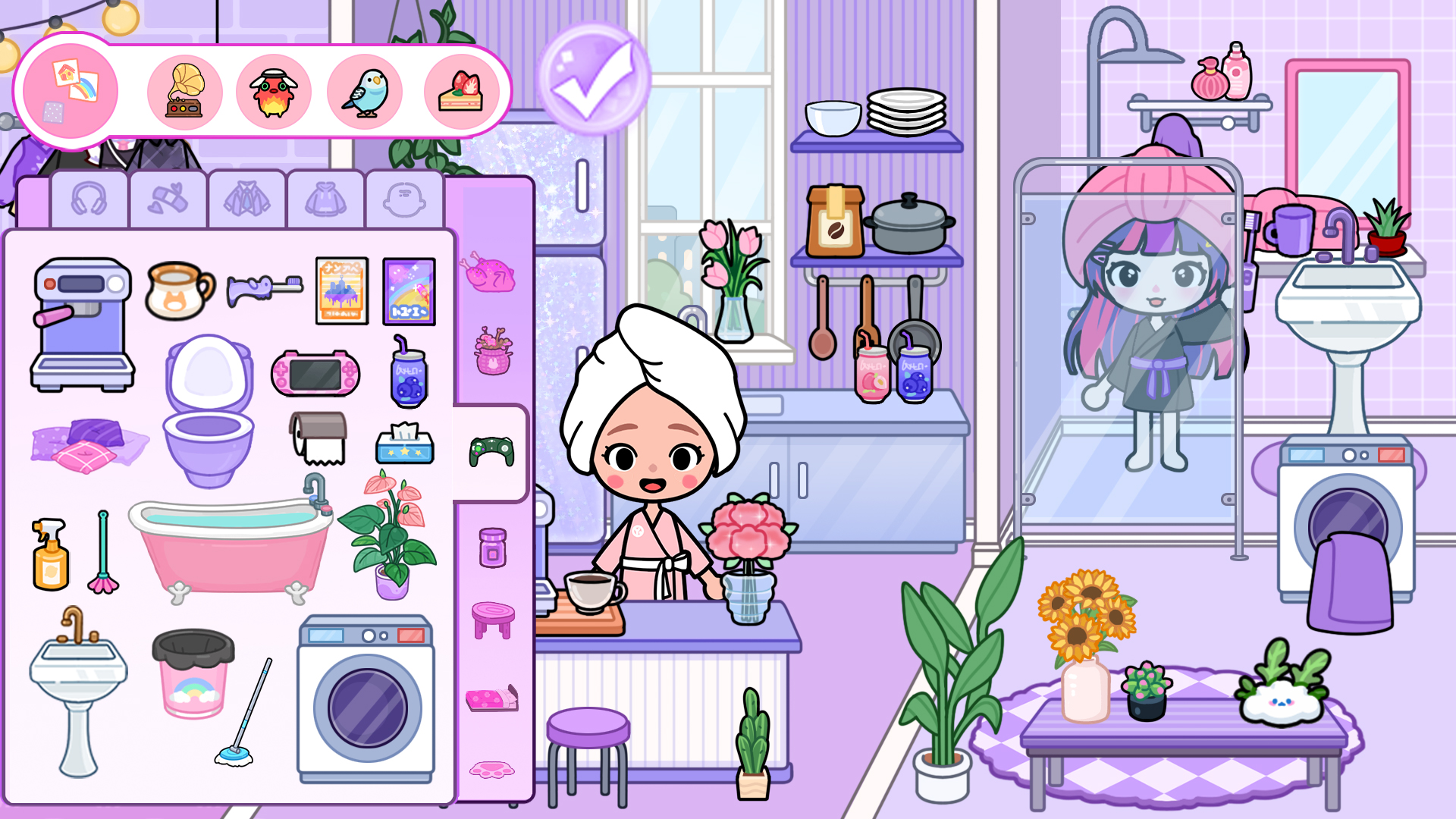 اسکرین شات 2 بازی Mia World - Makeover Life