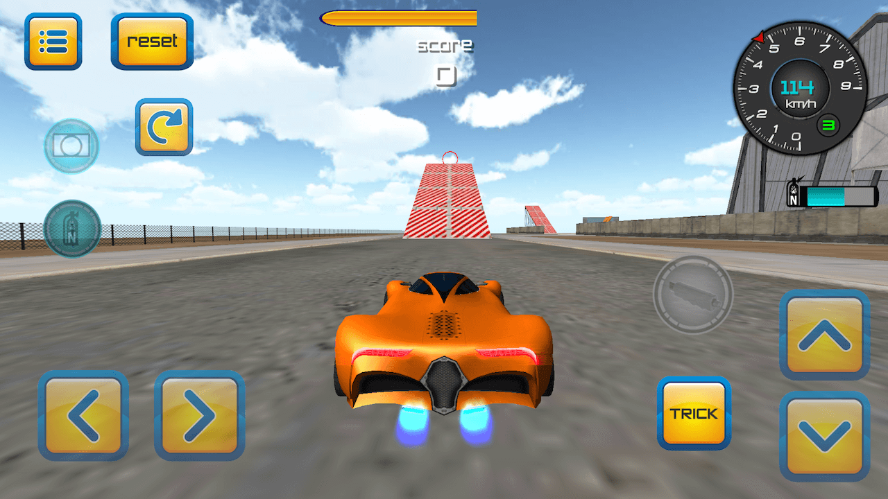 اسکرین شات 6 بازی Industrial Area Car Jumping 3D