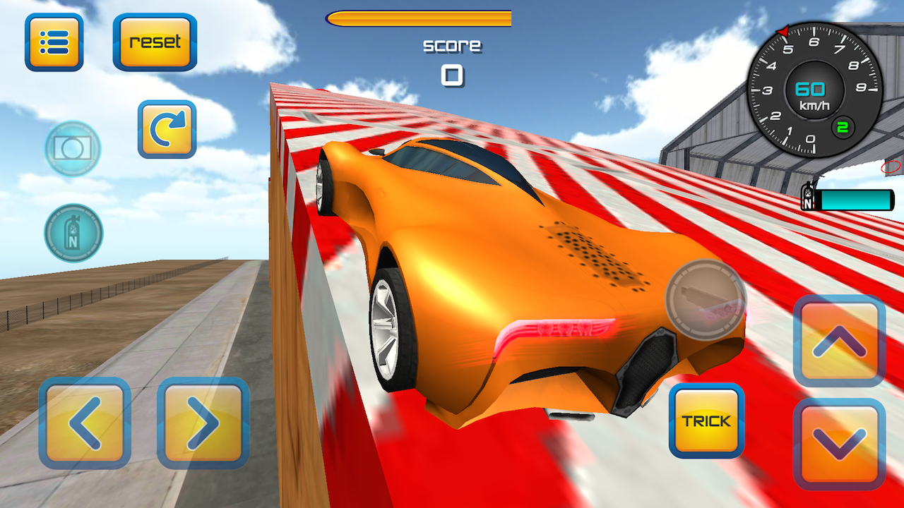 اسکرین شات 1 بازی Industrial Area Car Jumping 3D