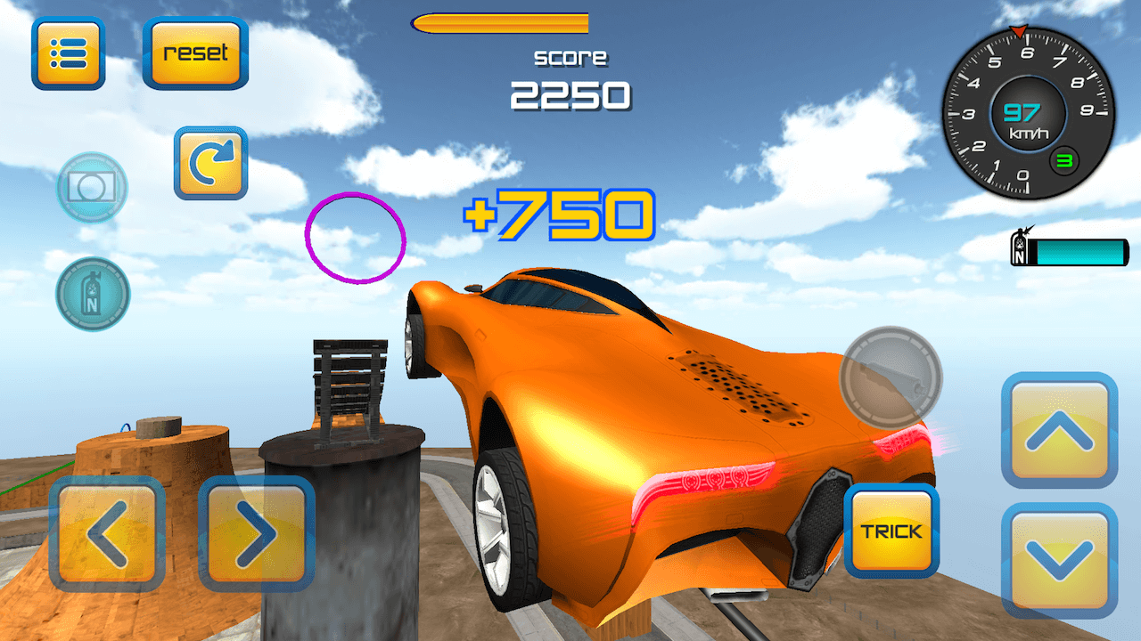 اسکرین شات 5 بازی Industrial Area Car Jumping 3D