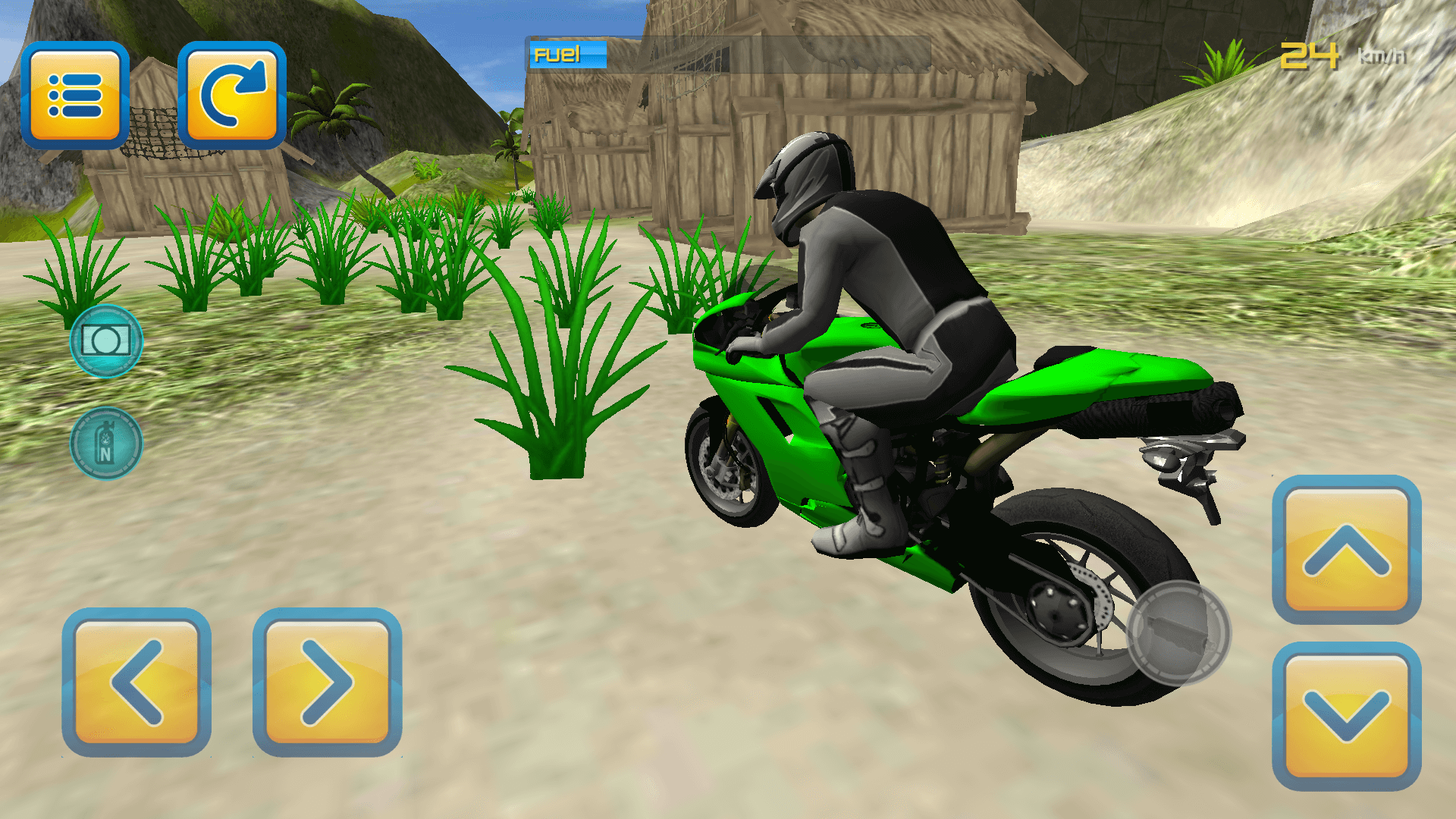 اسکرین شات 4 بازی Jungle Motorbike Jumping 3D