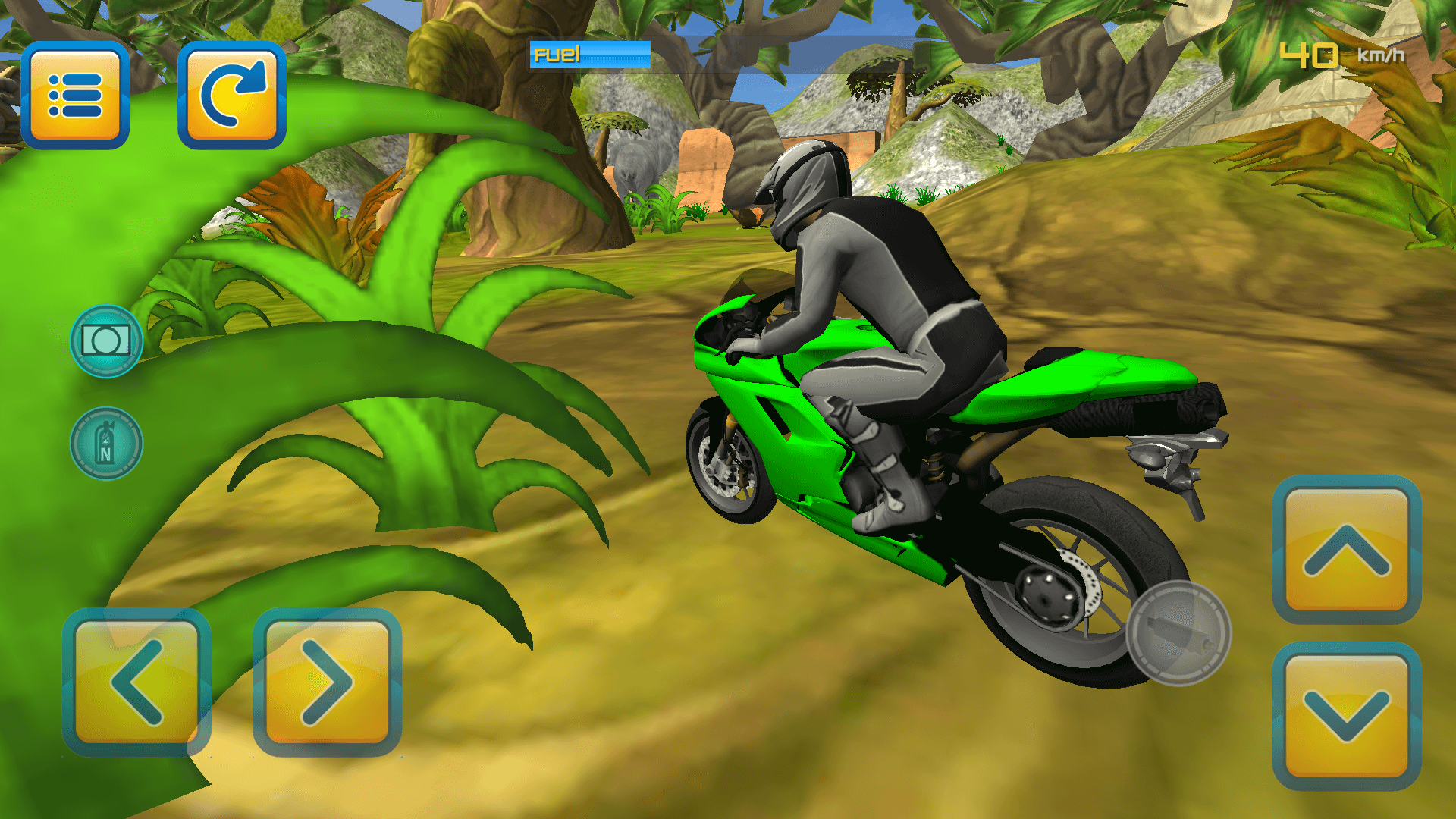 اسکرین شات 7 بازی Jungle Motorbike Jumping 3D