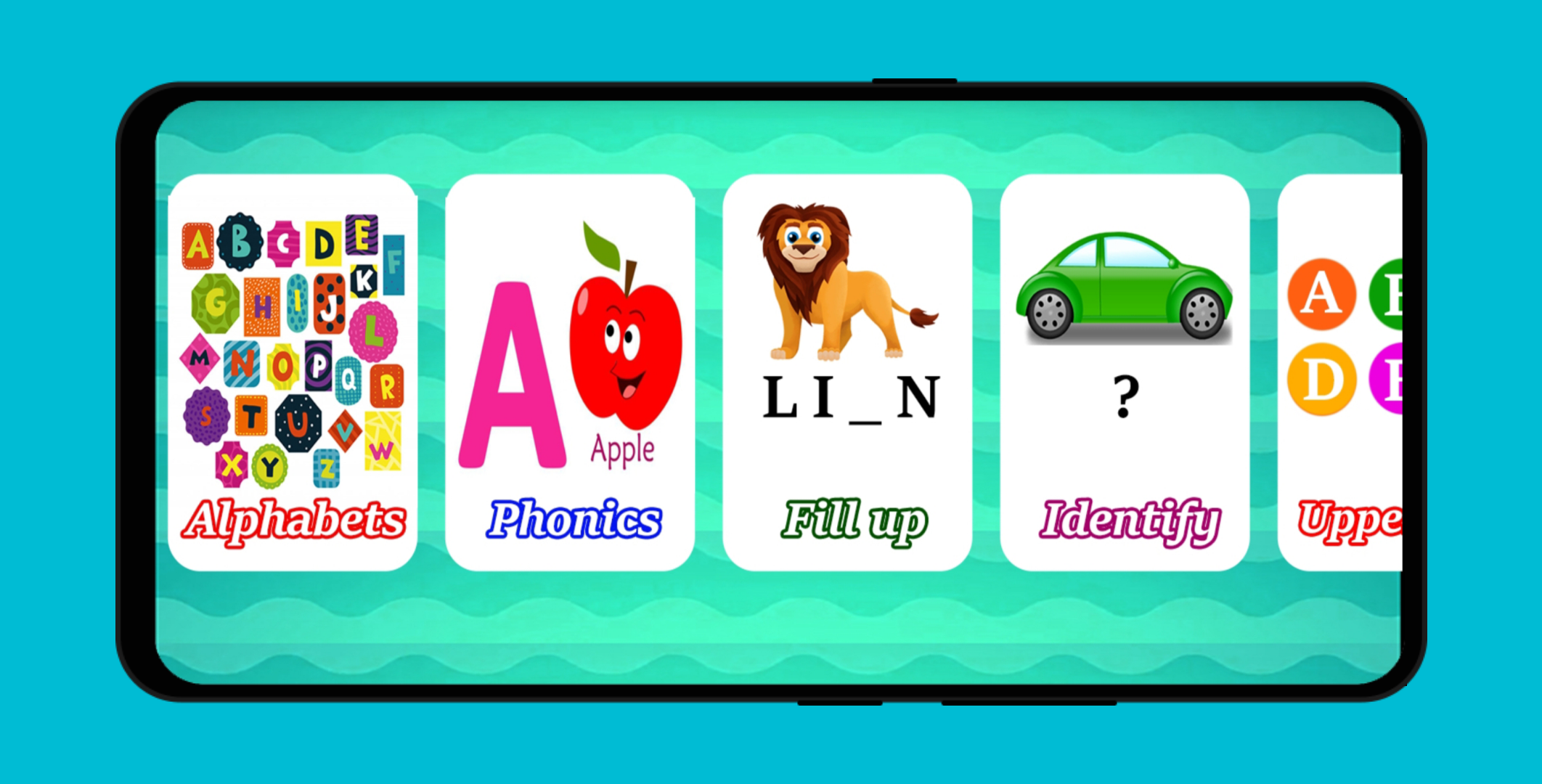 اسکرین شات 1 بازی ABC Games for Kids: Learn
