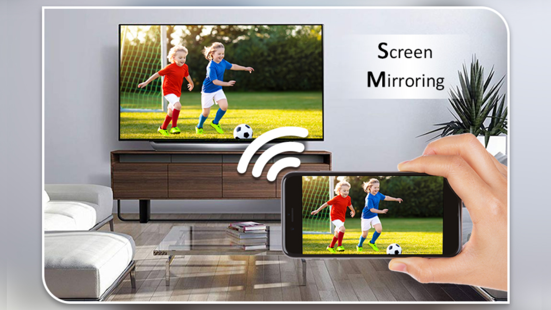 اسکرین شات 2 برنامه Screen Mirroring - Cast to TV