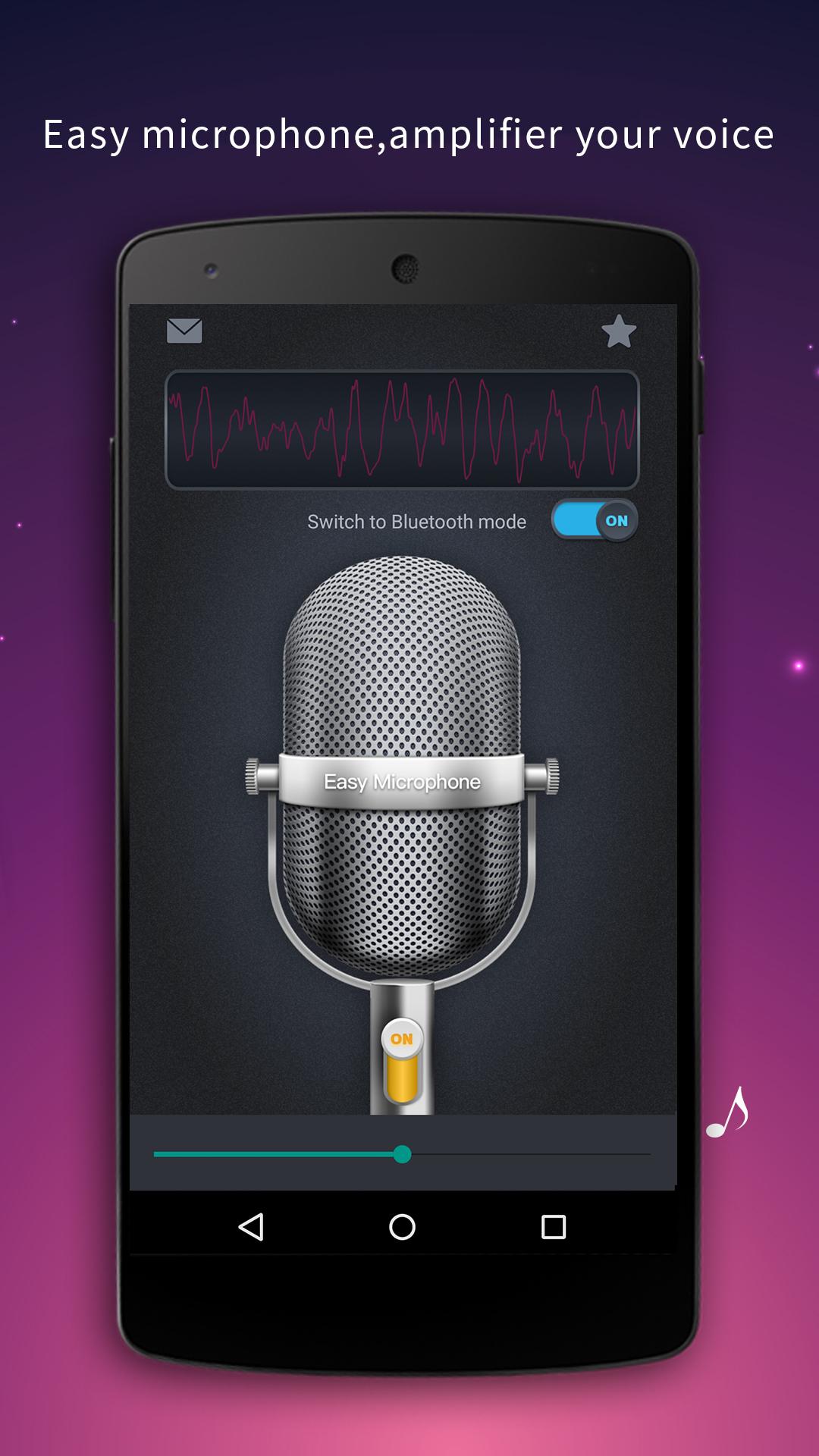 اسکرین شات 2 برنامه Microphone-Voice Amplifier