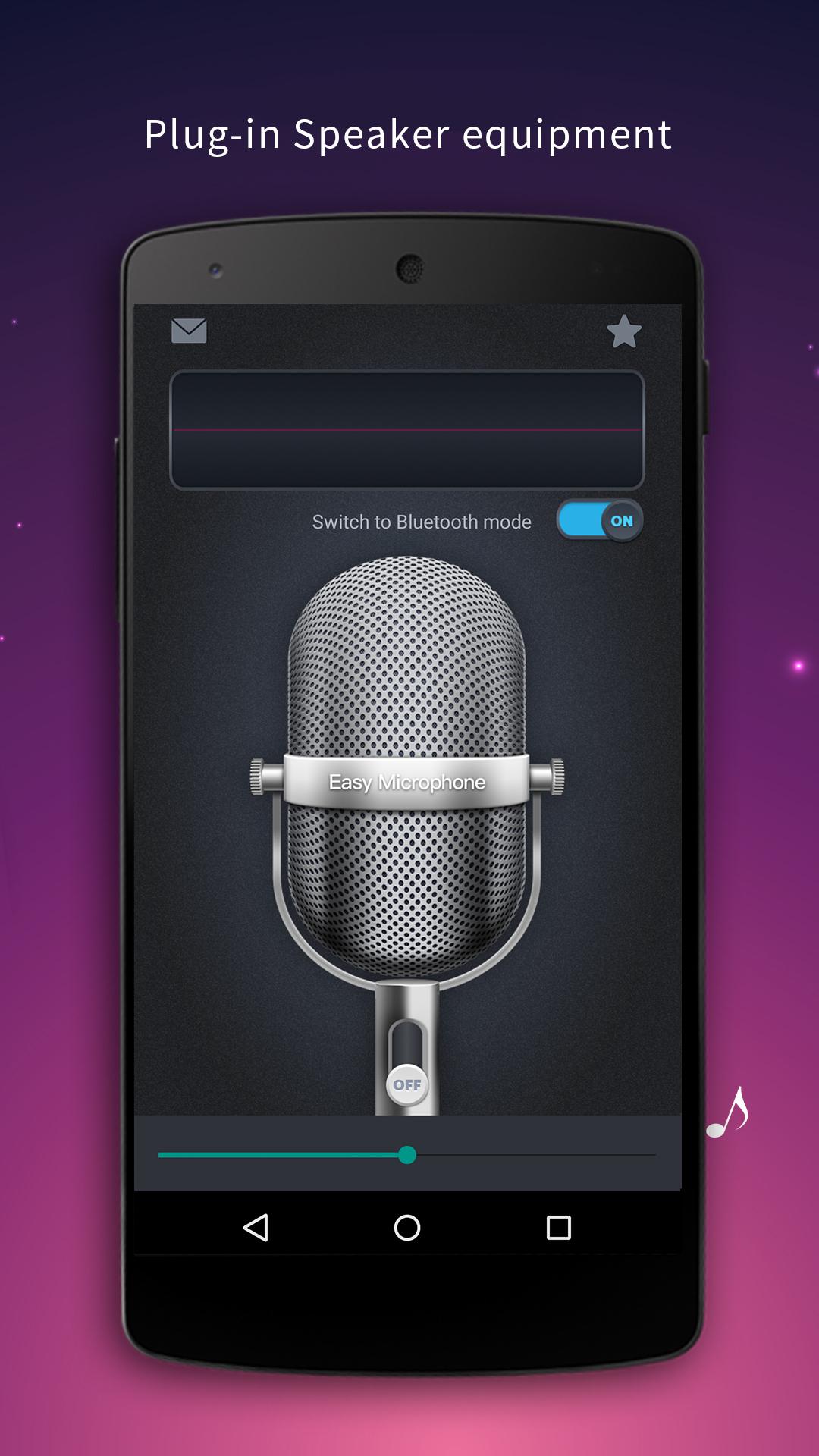 اسکرین شات 4 برنامه Microphone-Voice Amplifier