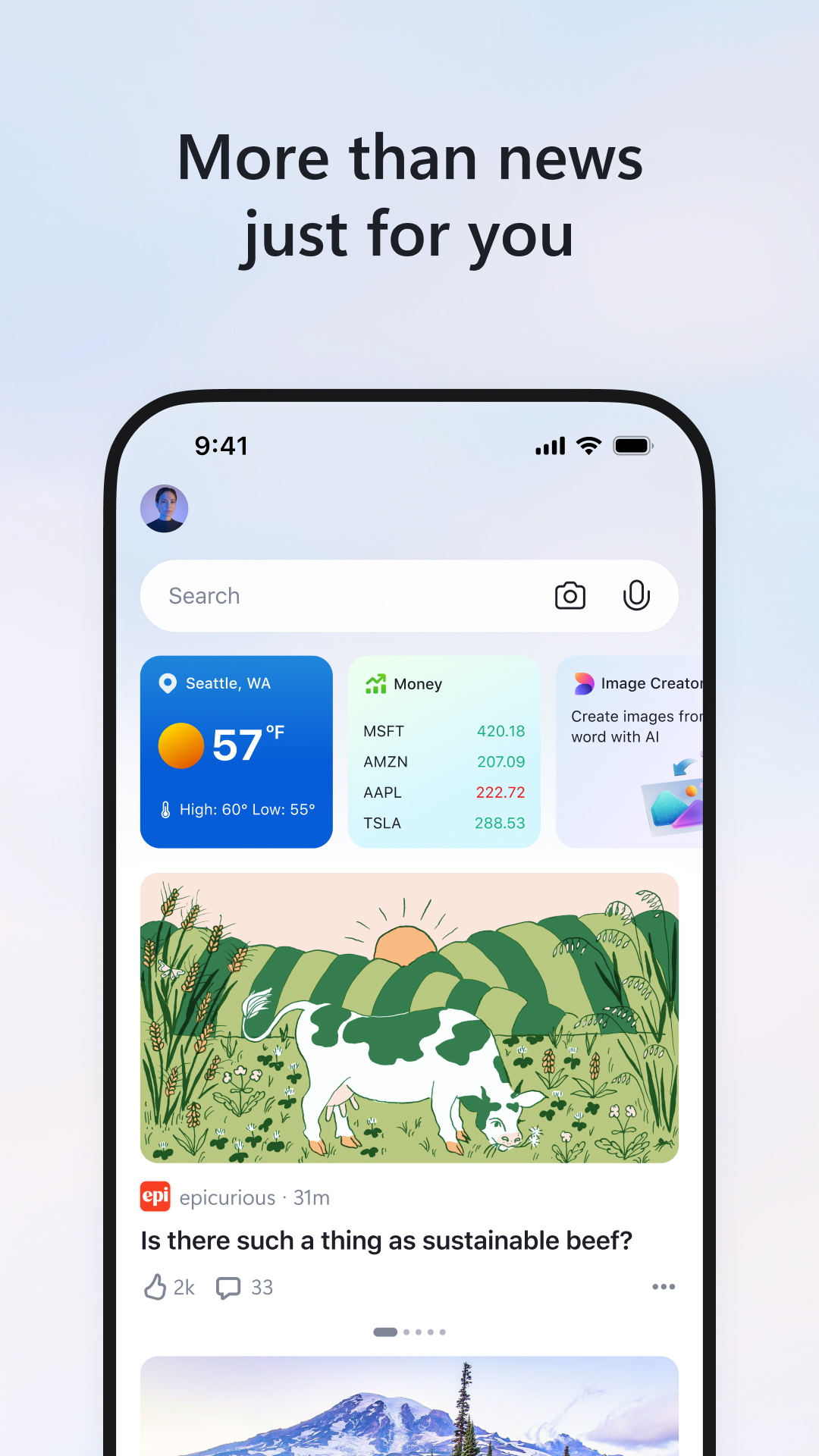 اسکرین شات 2 برنامه MSN