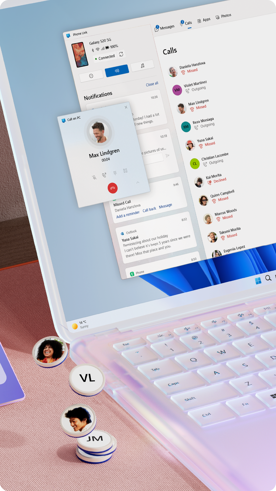 اسکرین شات 2 برنامه Link to Windows