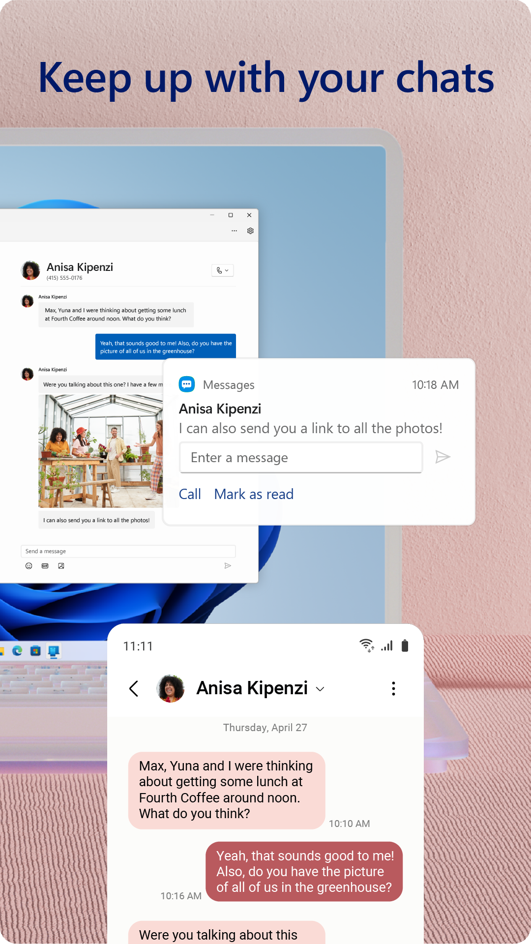 اسکرین شات 4 برنامه Link to Windows