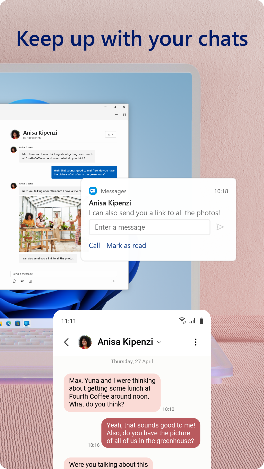 اسکرین شات 4 برنامه Link to Windows