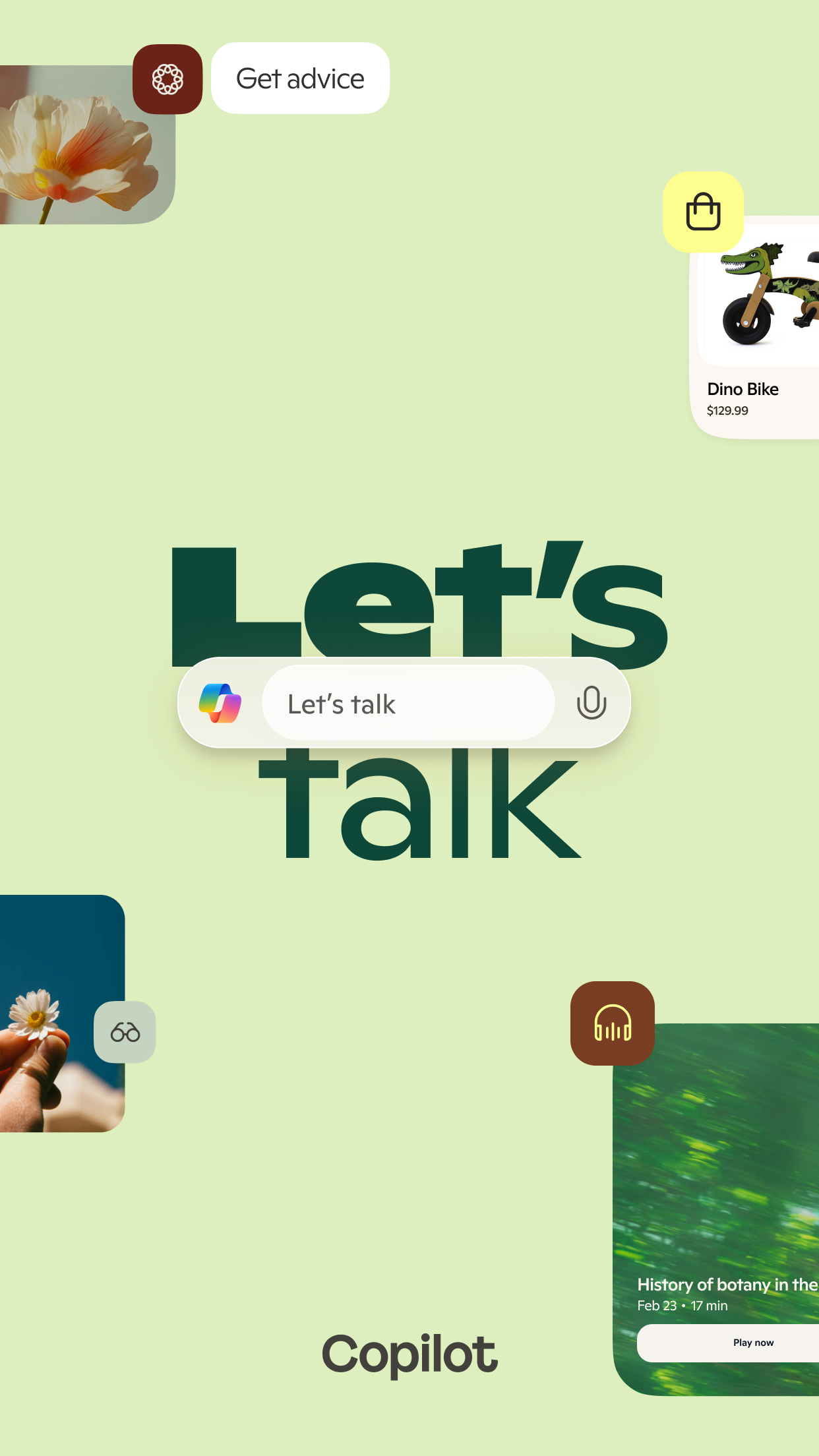 اسکرین شات 1 برنامه Microsoft Copilot AI Assistant