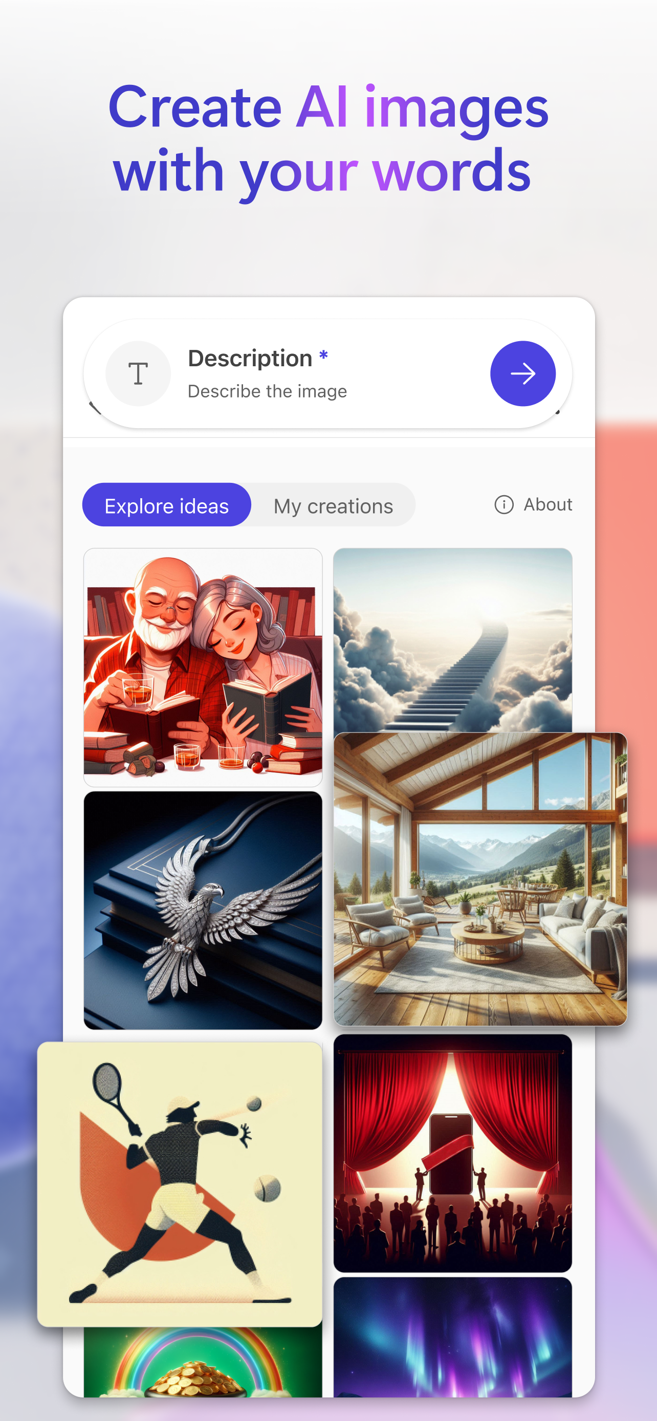 اسکرین شات 2 برنامه Microsoft Designer
