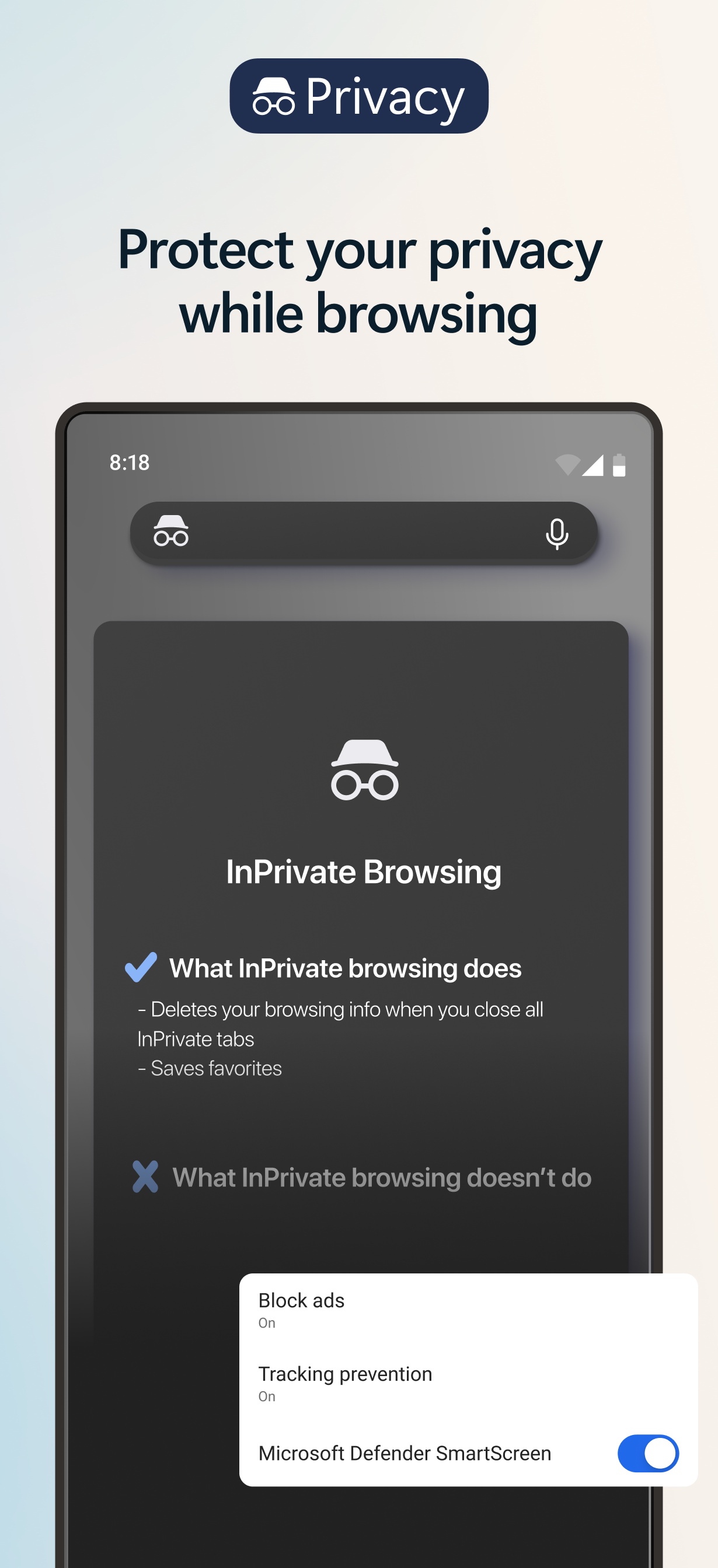 اسکرین شات 7 برنامه مرورگر اج