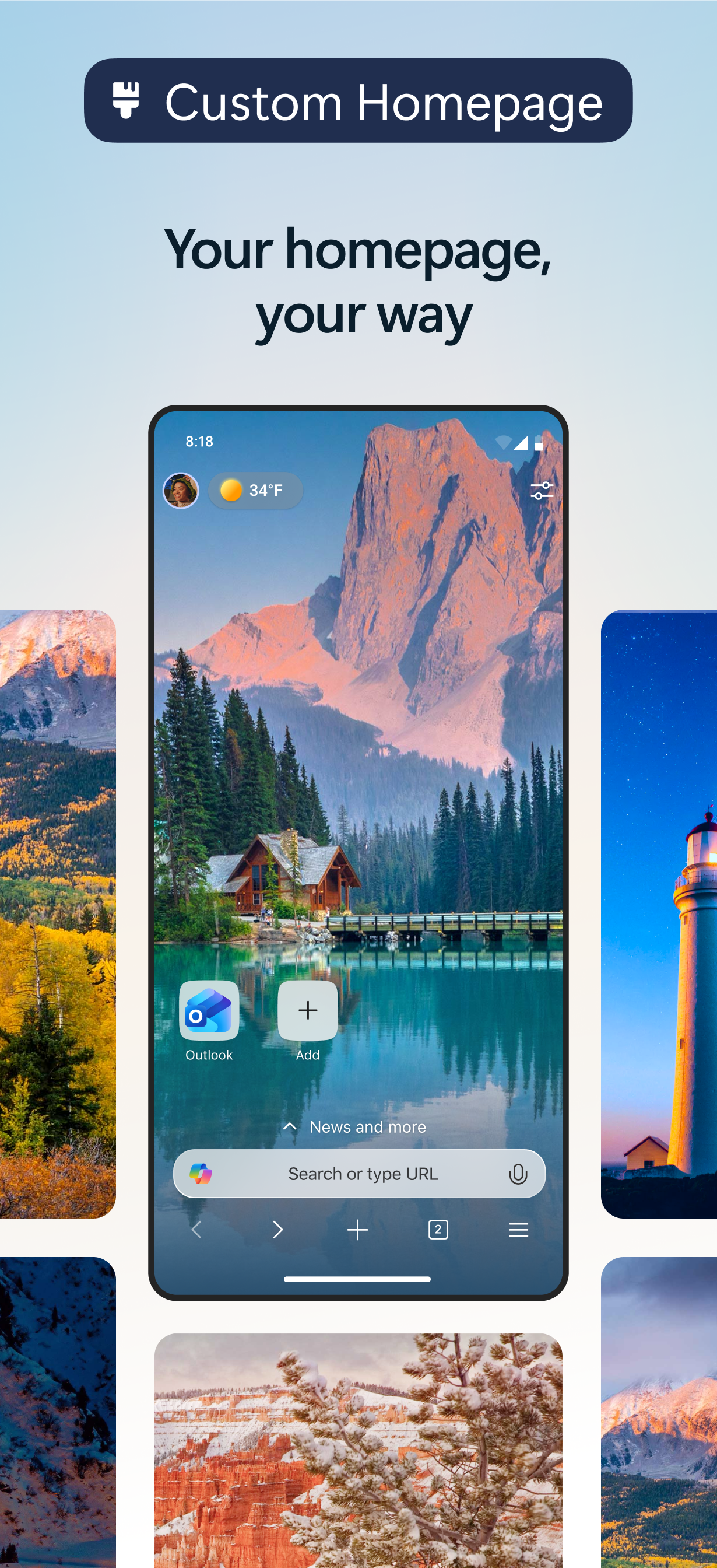 اسکرین شات 8 برنامه مرورگر اج