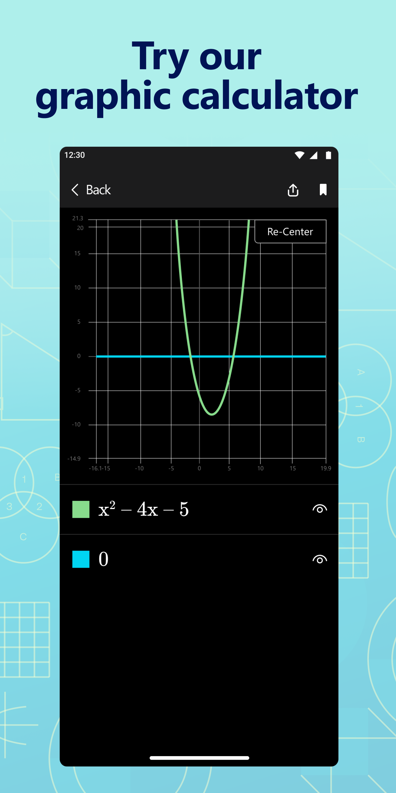 اسکرین شات 6 برنامه Microsoft Math Solver