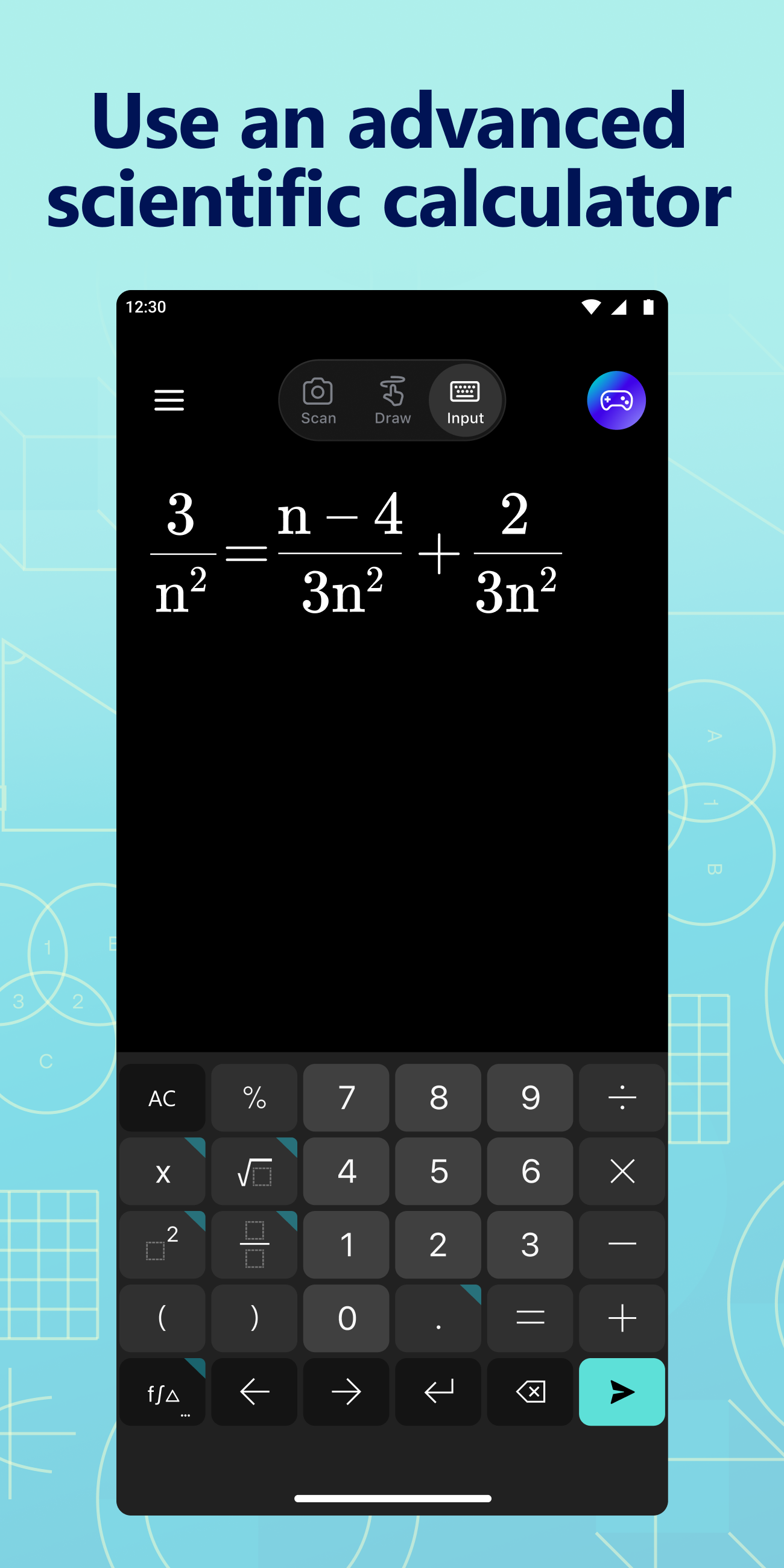 اسکرین شات 3 برنامه Microsoft Math Solver